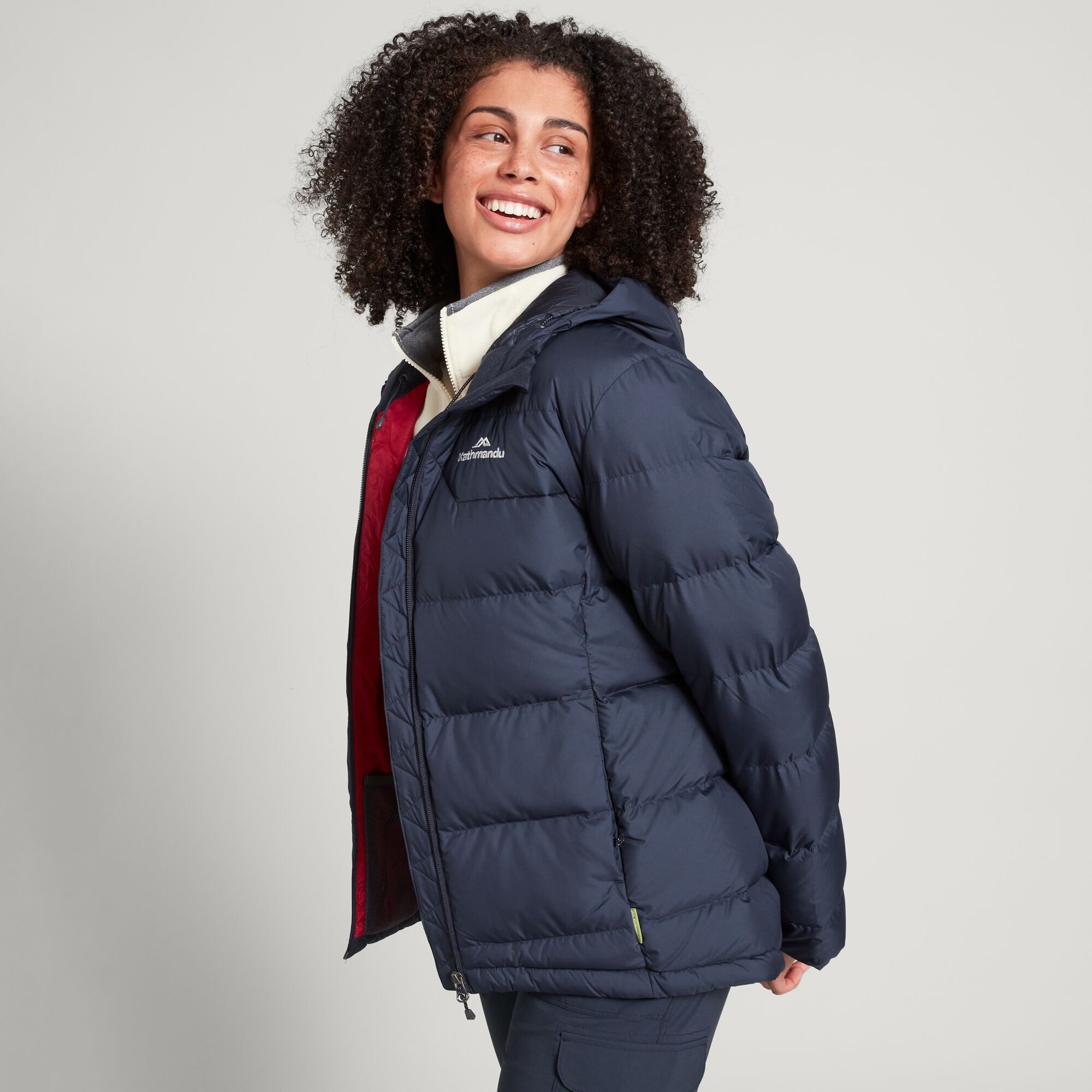 Epiq Women's 600 Fill Hooded Down Jacket