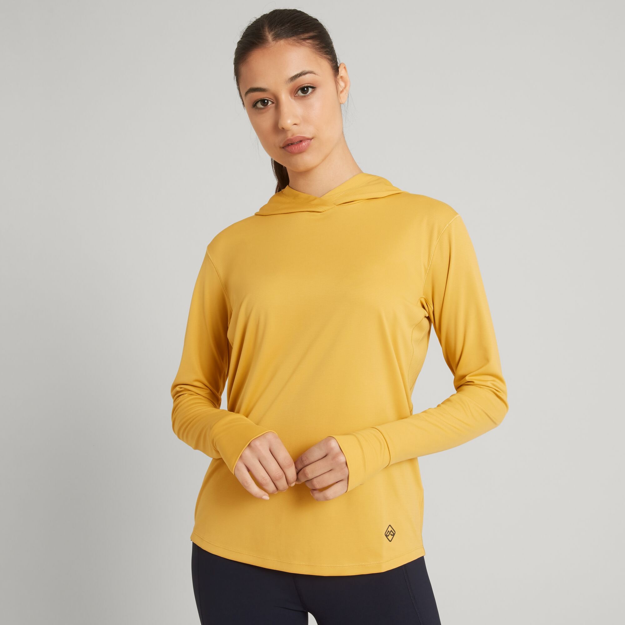 SUN-Stopper Women's Hooded Long Sleeve Top