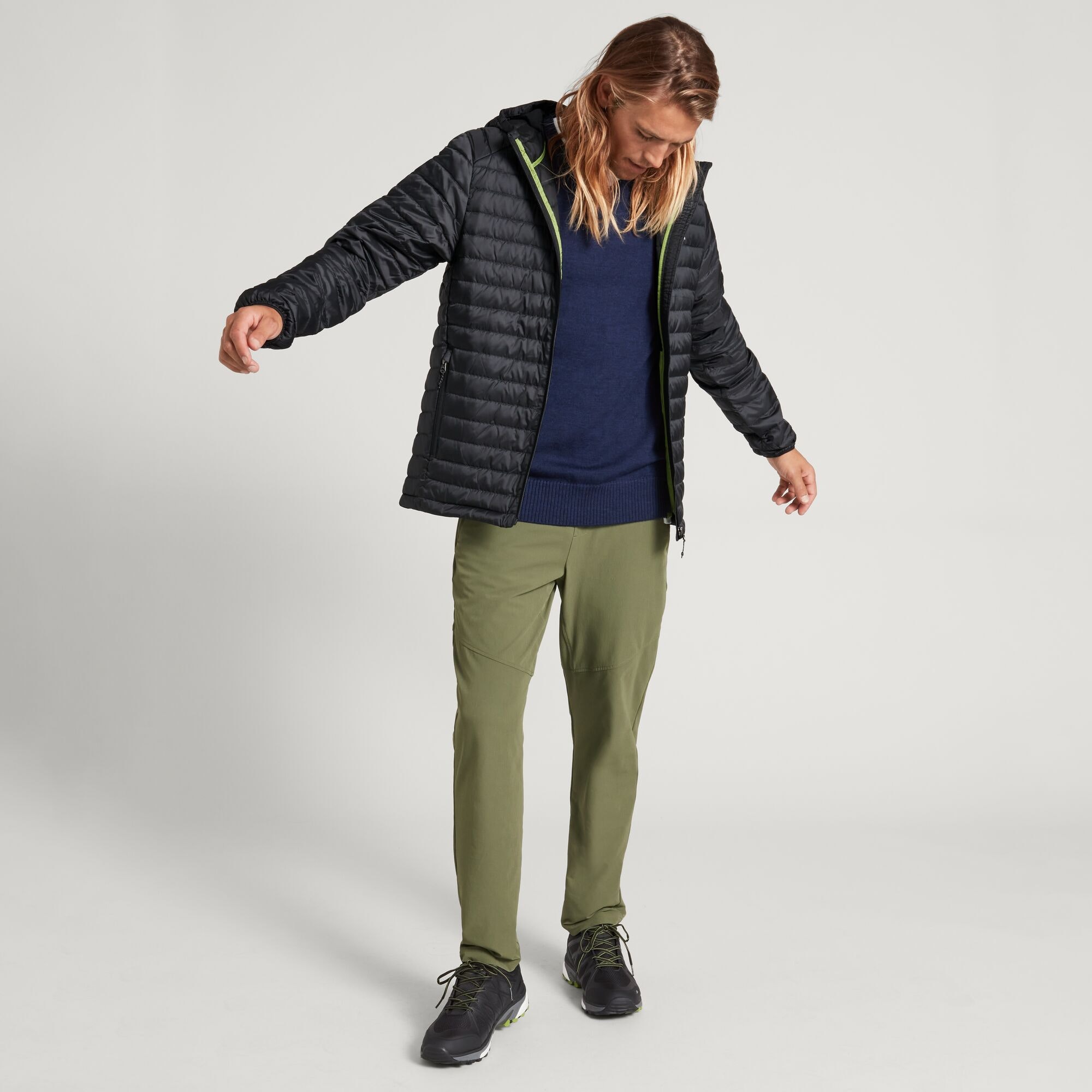 Heli Men's Hooded Down Jacket