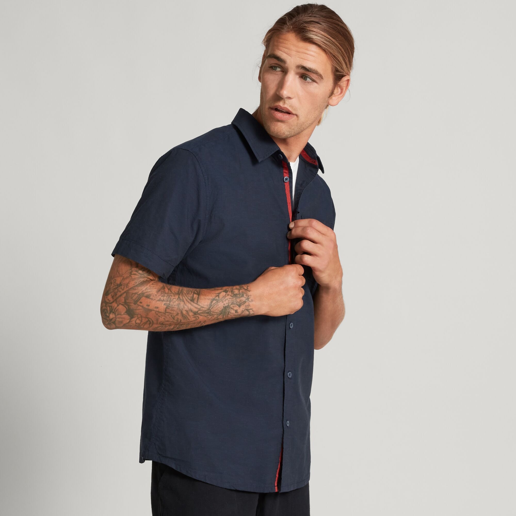 Cardeto Men's Short Sleeve Shirt