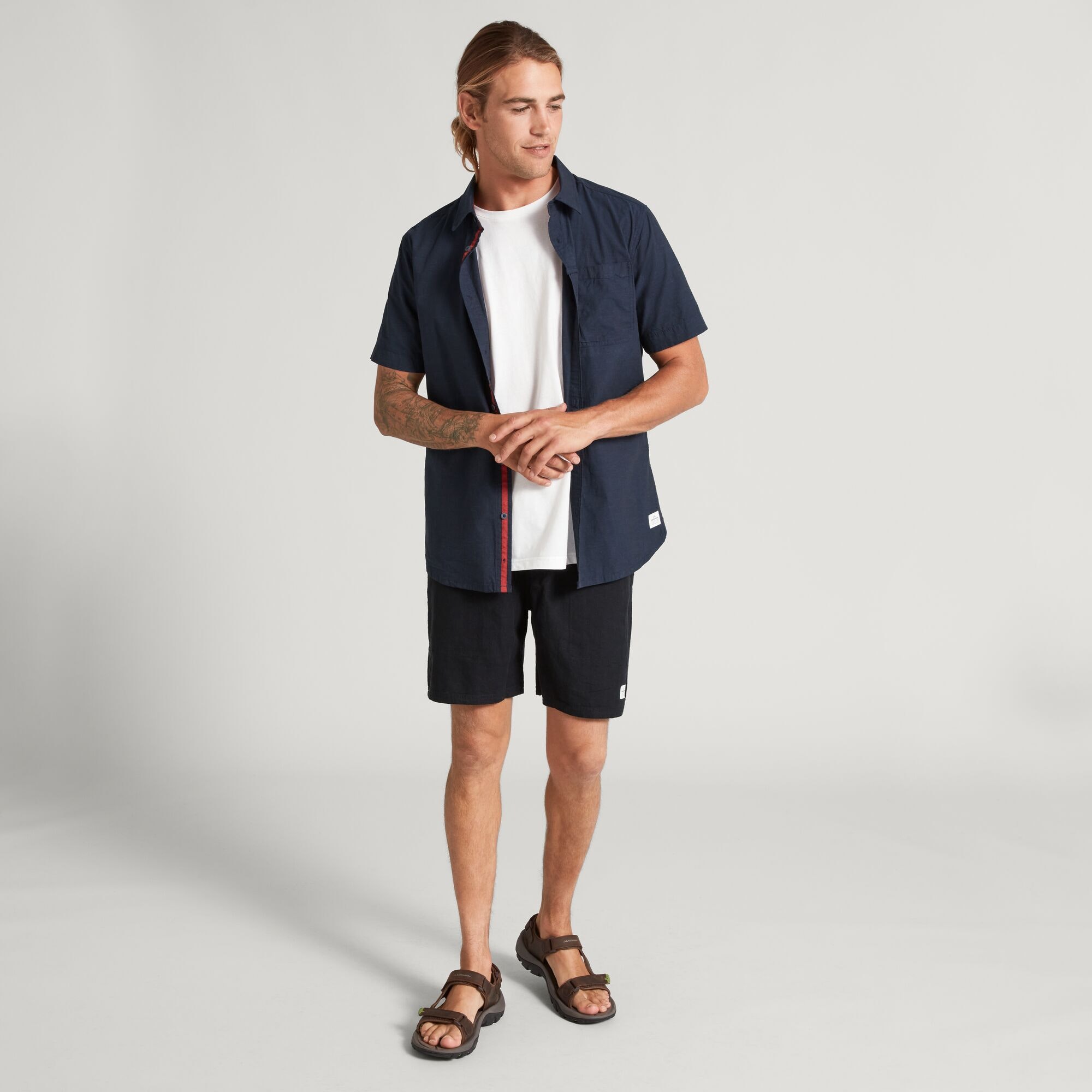 Cardeto Men's Short Sleeve Shirt