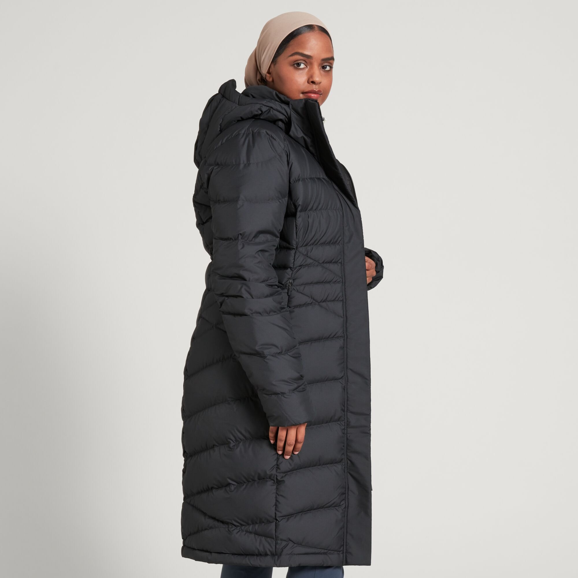 Winterburn Women's 600 Fill Longline Down Coat