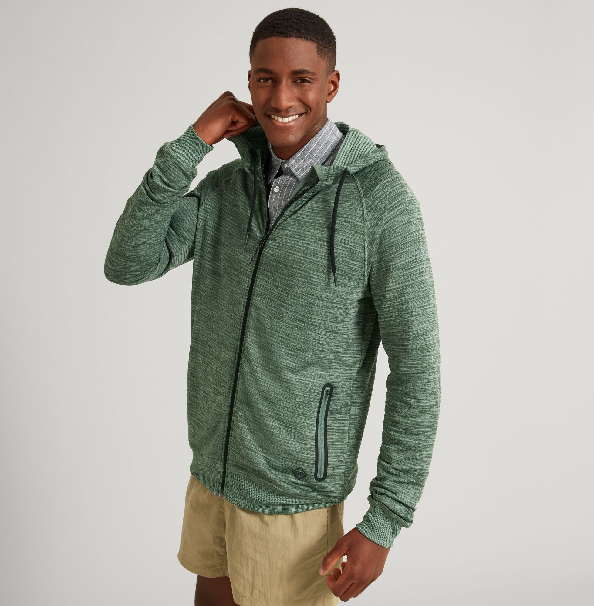 Acota Men's Hooded Fleece Jacket
