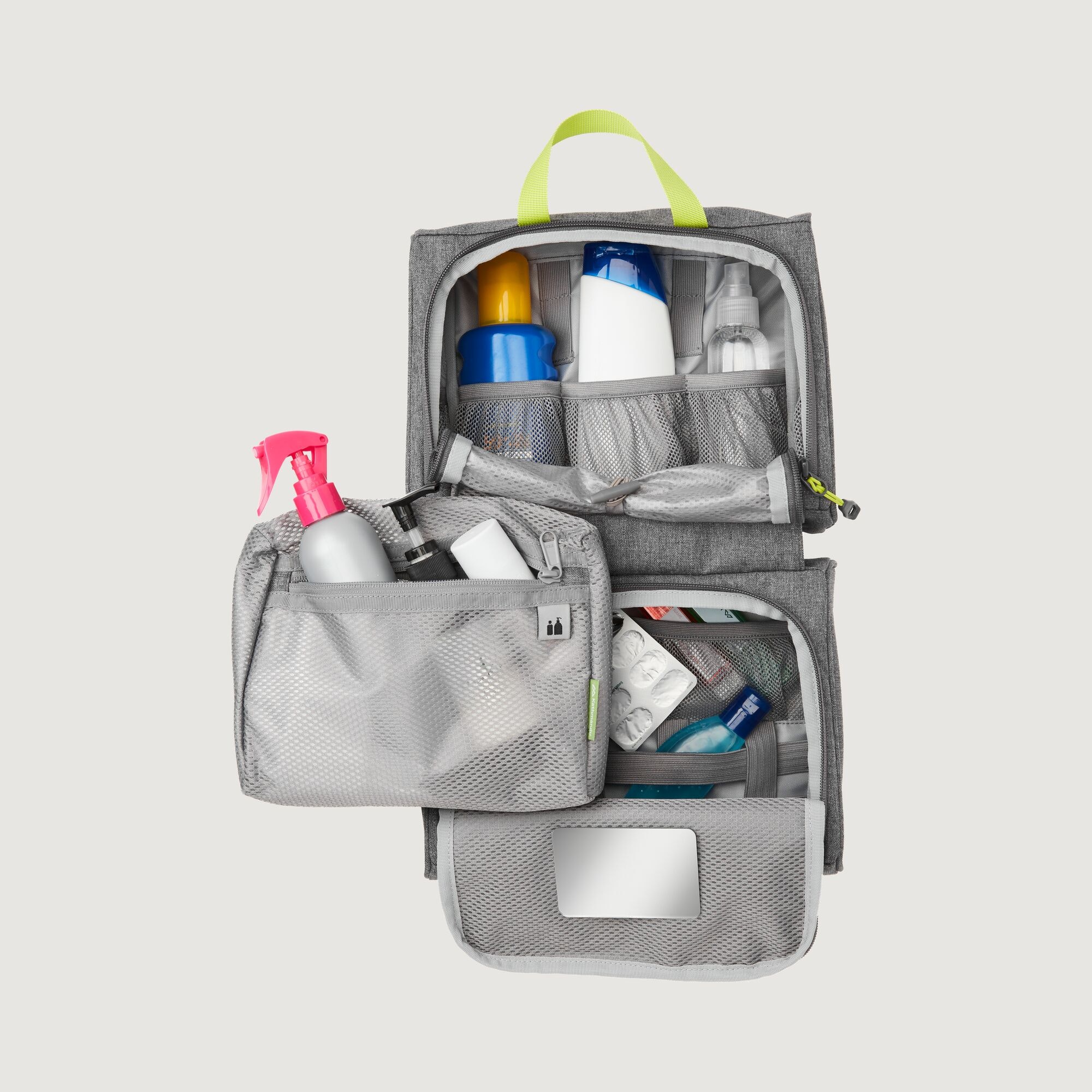Kit Triple Hanging Toiletry Bag