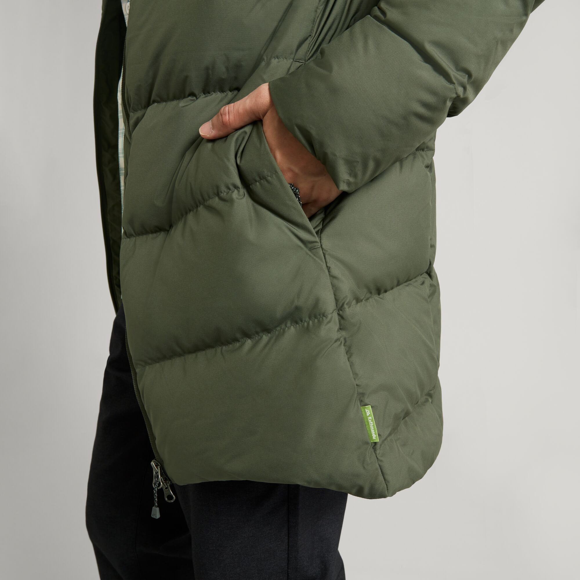 Epiq Men's Longline Down Coat
