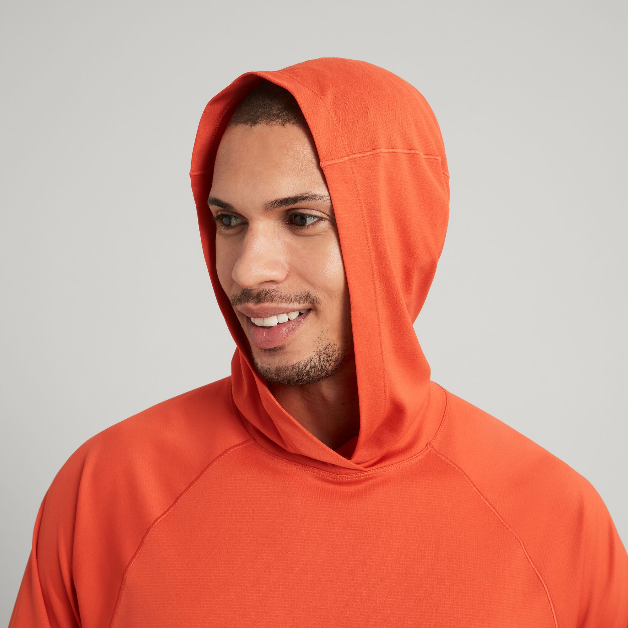 SUN-Stopper Men's Hooded Long Sleeve Top