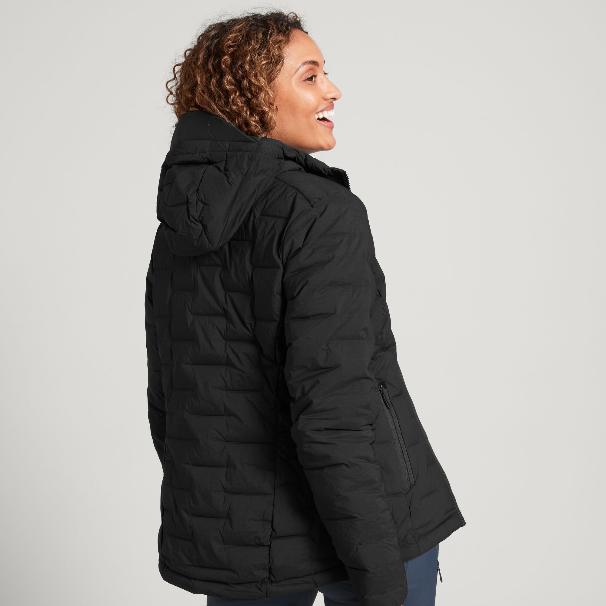 Federate Women's Stretch Down Hooded Jacket
