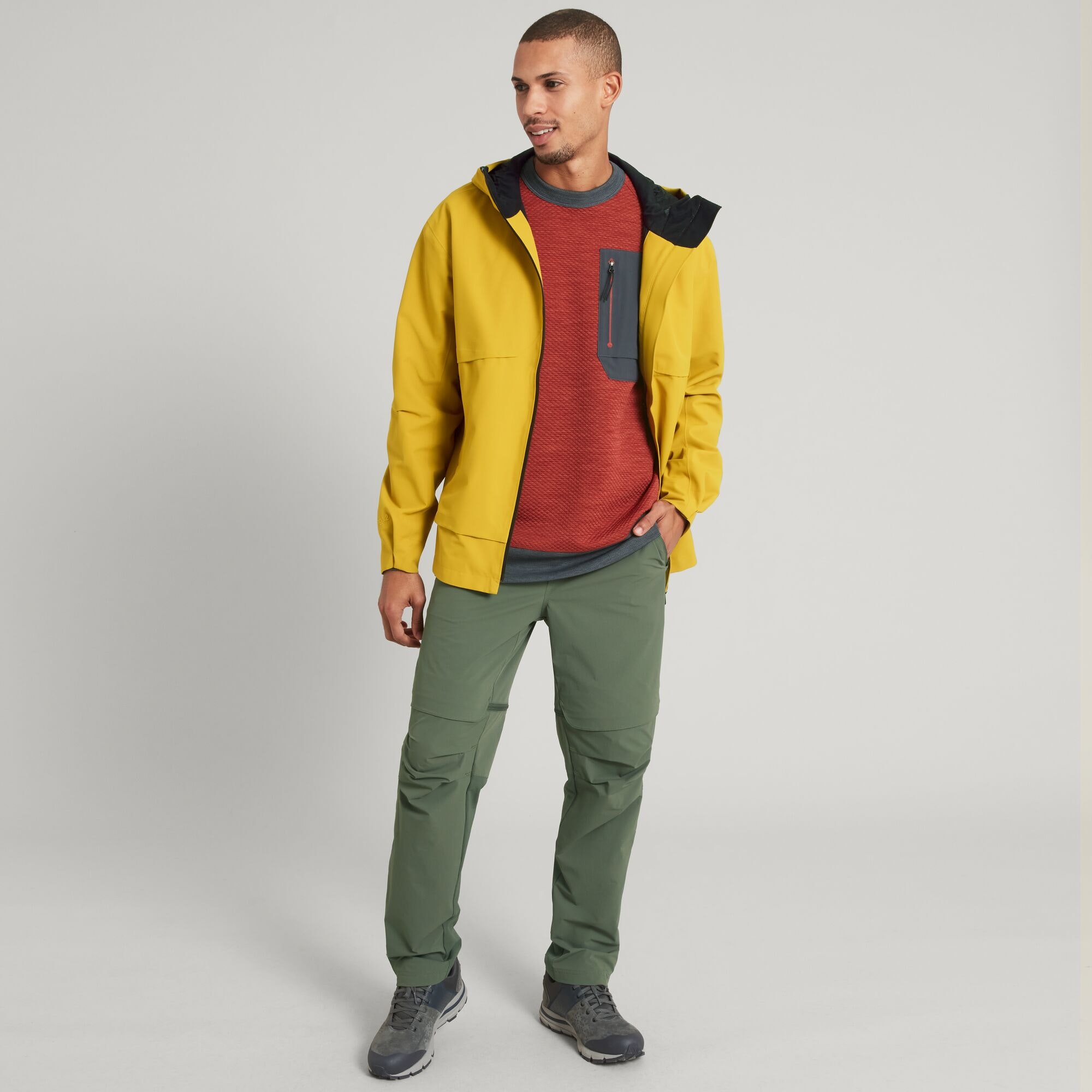 Amphi Men's Rain Jacket