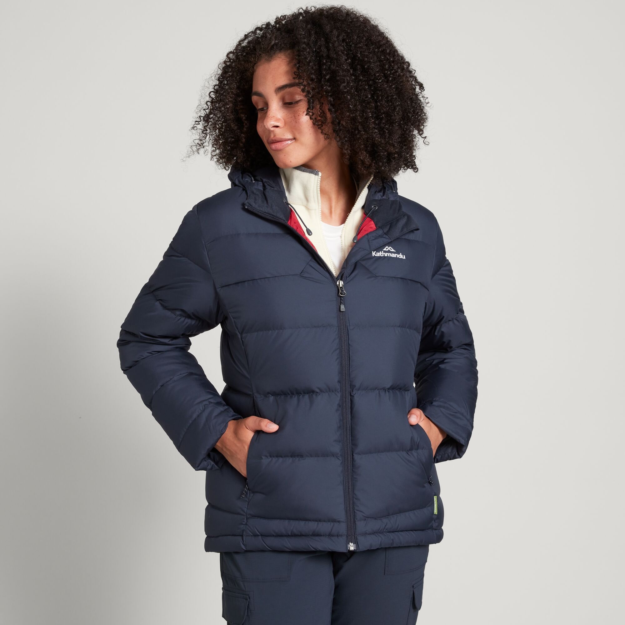 Epiq Women's 600 Fill Hooded Down Jacket
