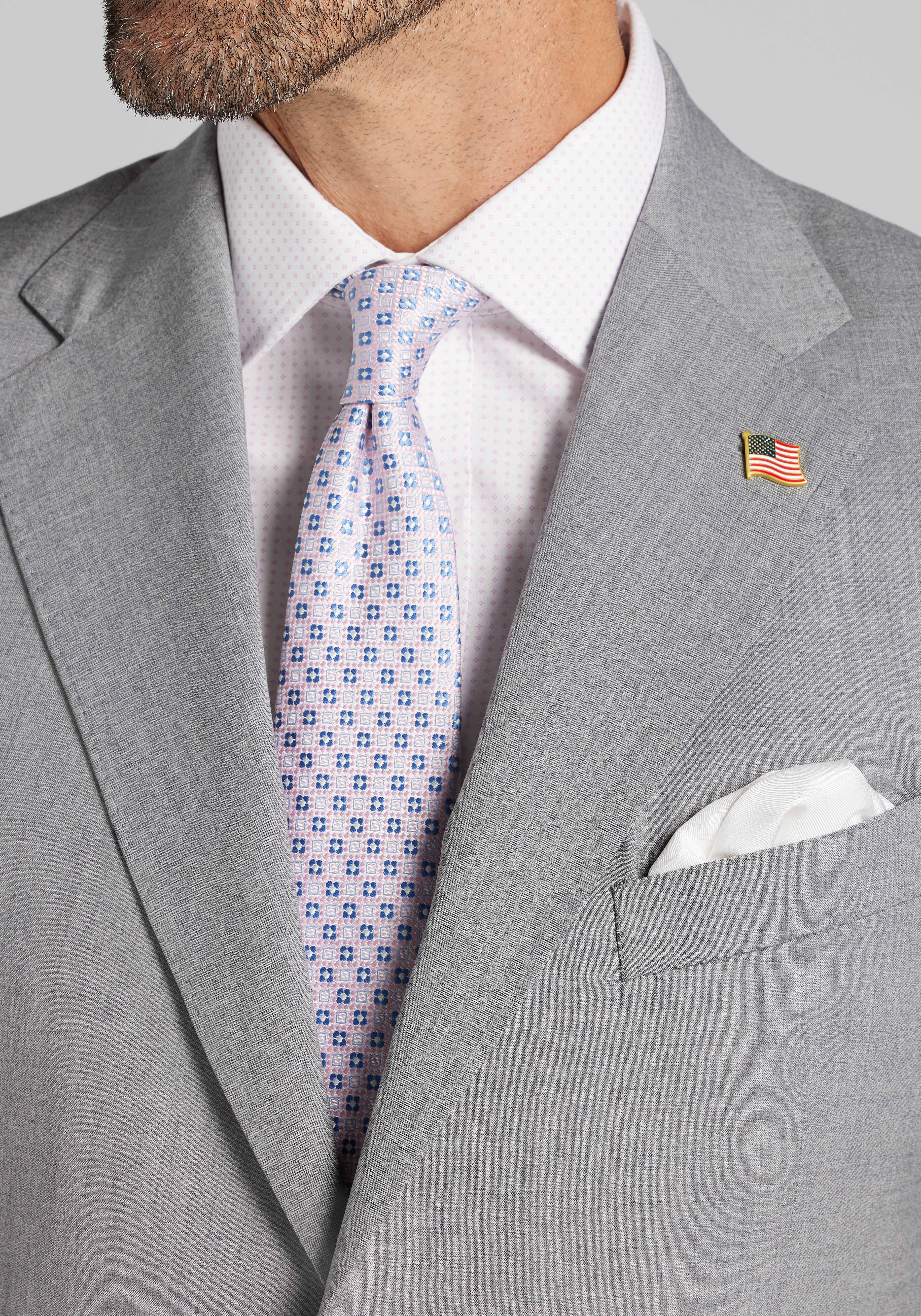 Reserve Collection Tailored Fit Solid Suit