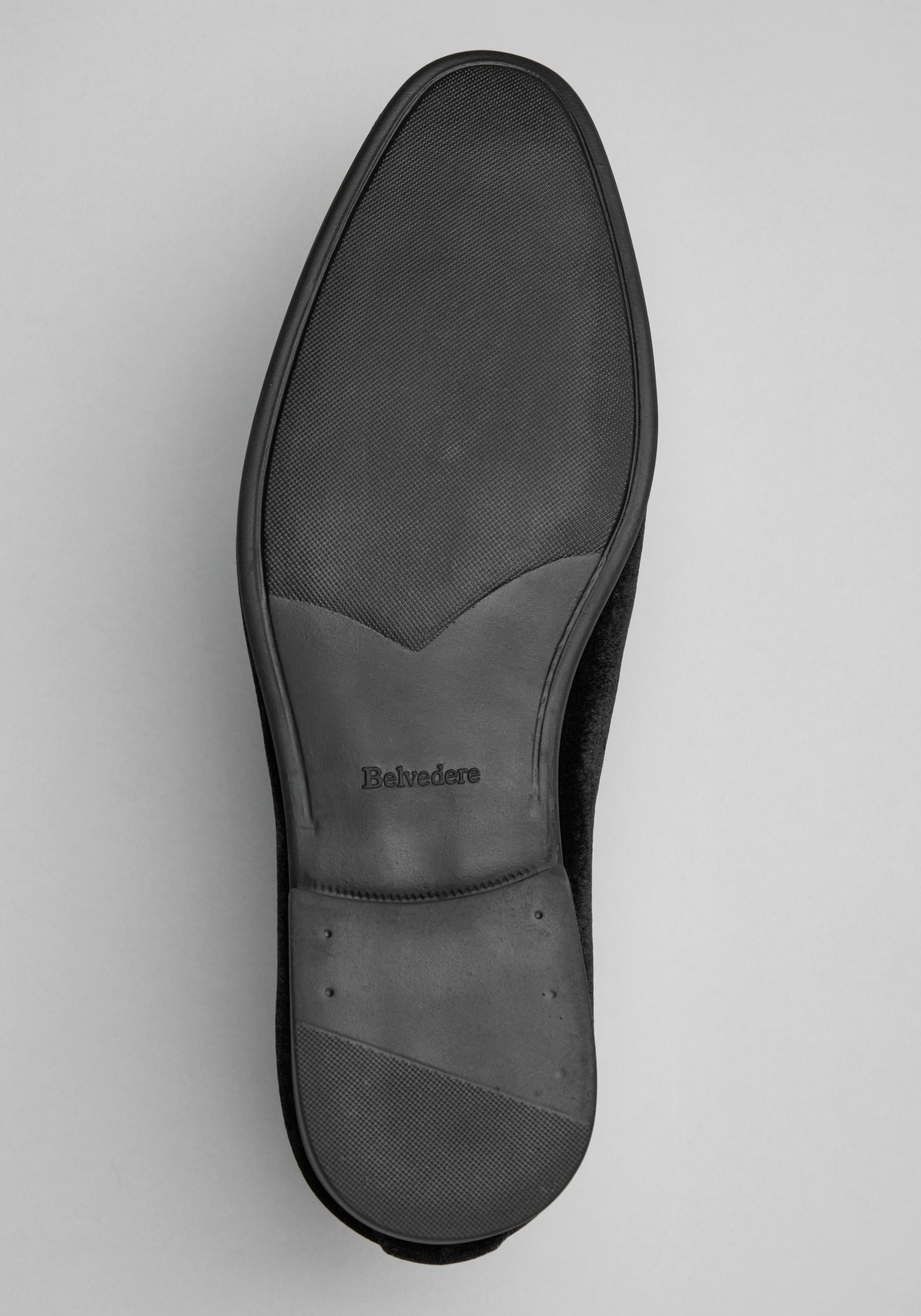 Belvedere Paolo Velvet Slip-On Formal Loafers