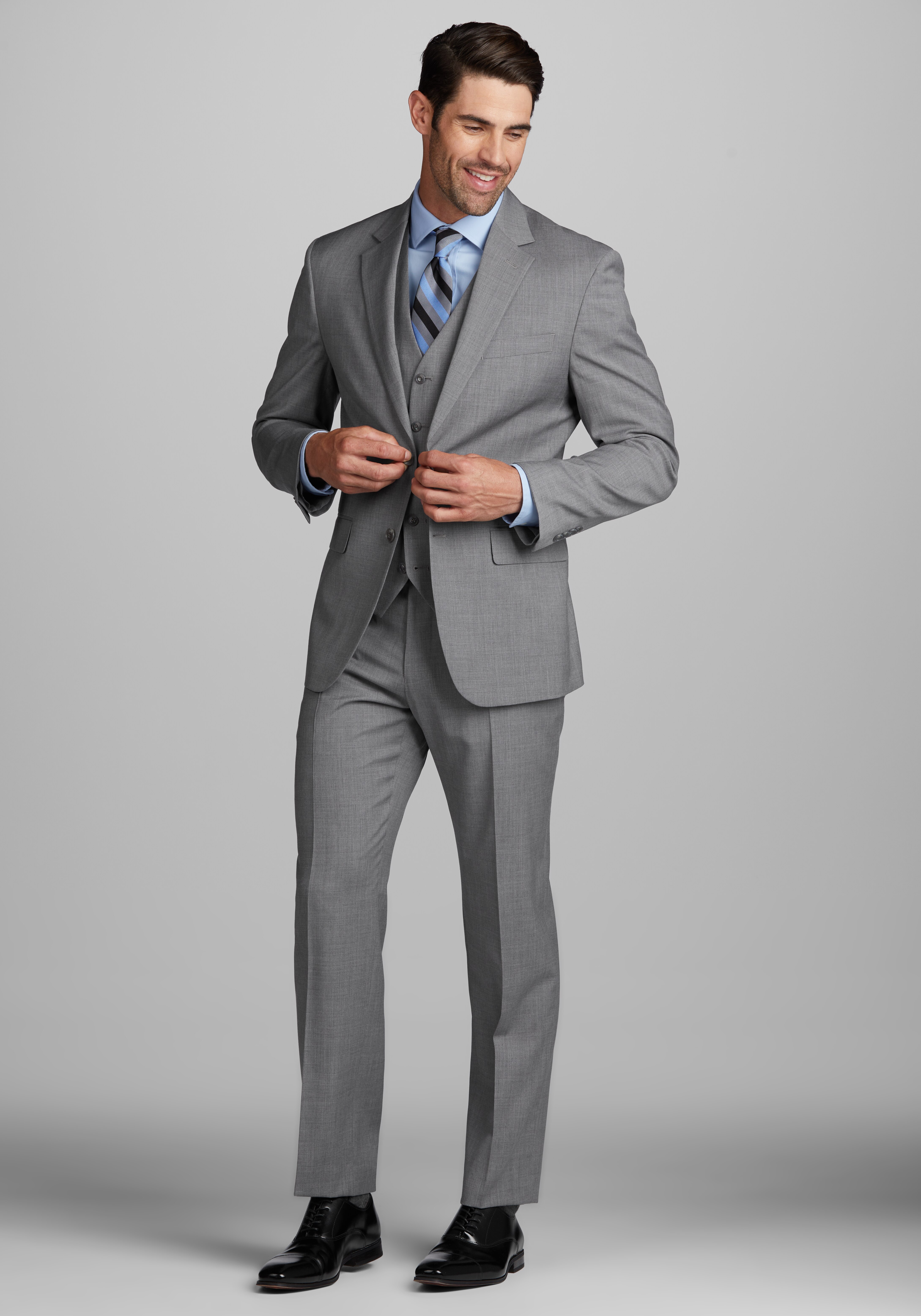 Jos. A. Bank Tailored Fit Solid Suit