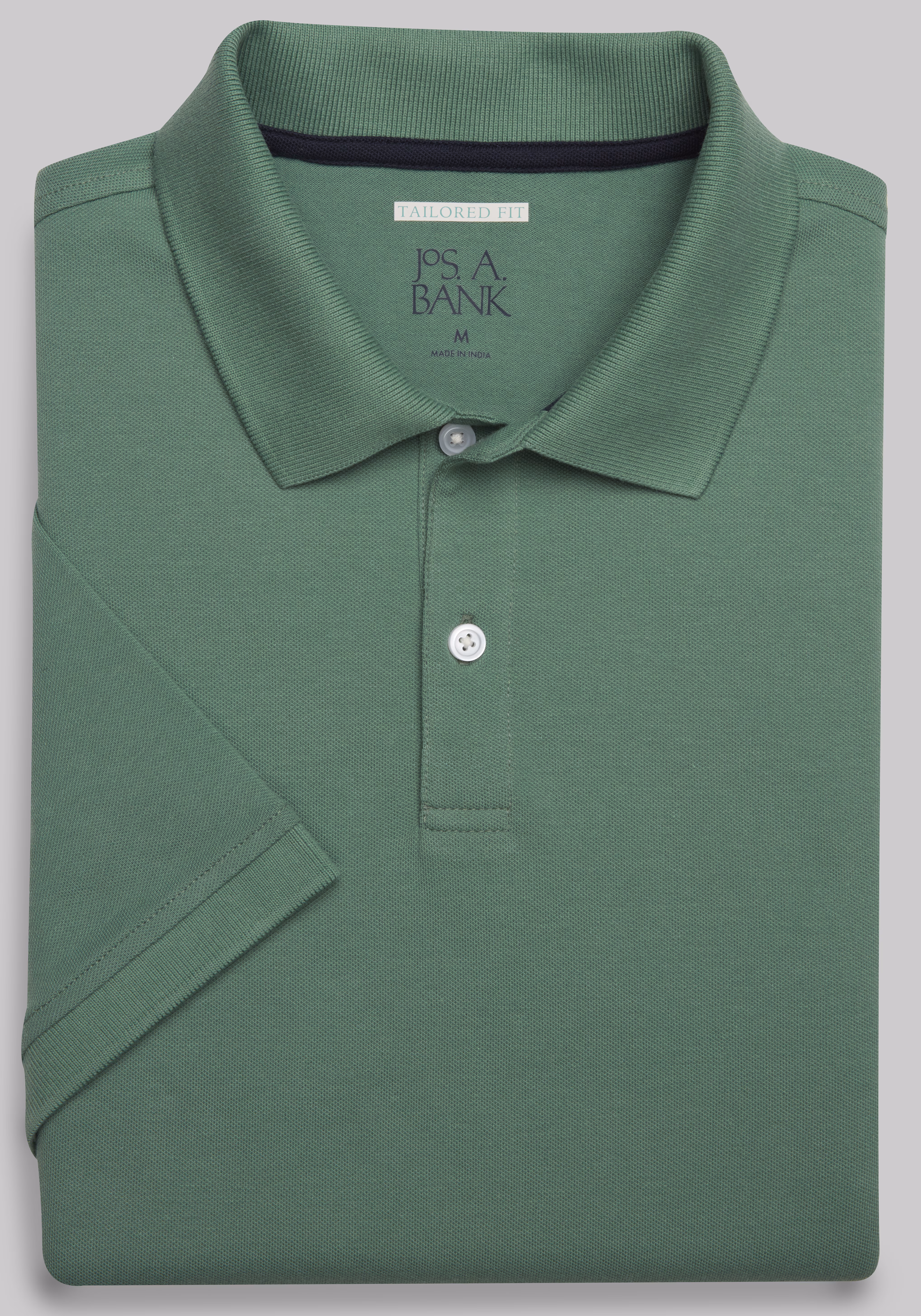 Jos. A. Bank Tailored Fit Comfort Stretch Pique Polo - Big & Tall