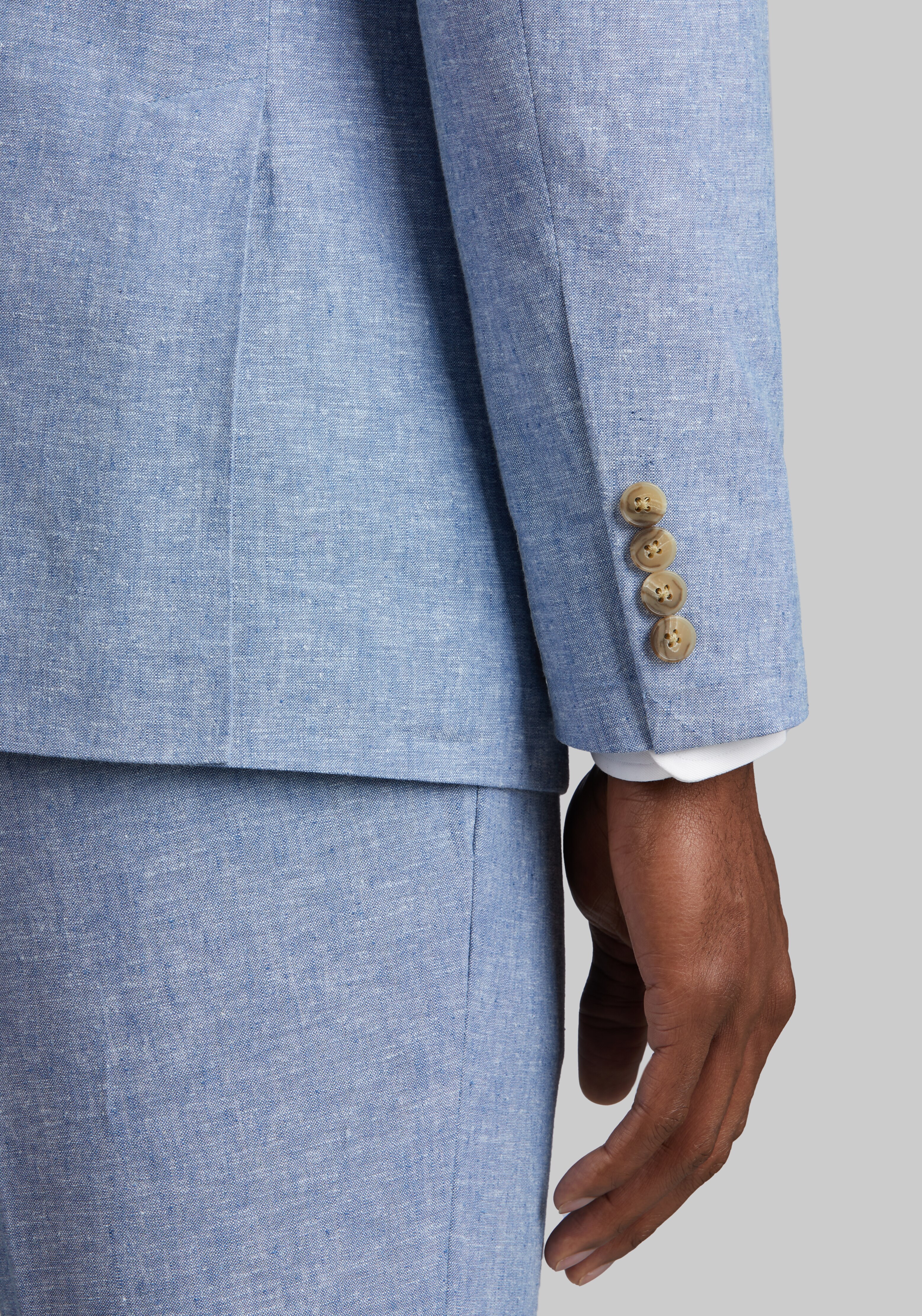 Jos. A. Bank Slim Fit Linen Blend Suit Separate Jacket - Big & Tall