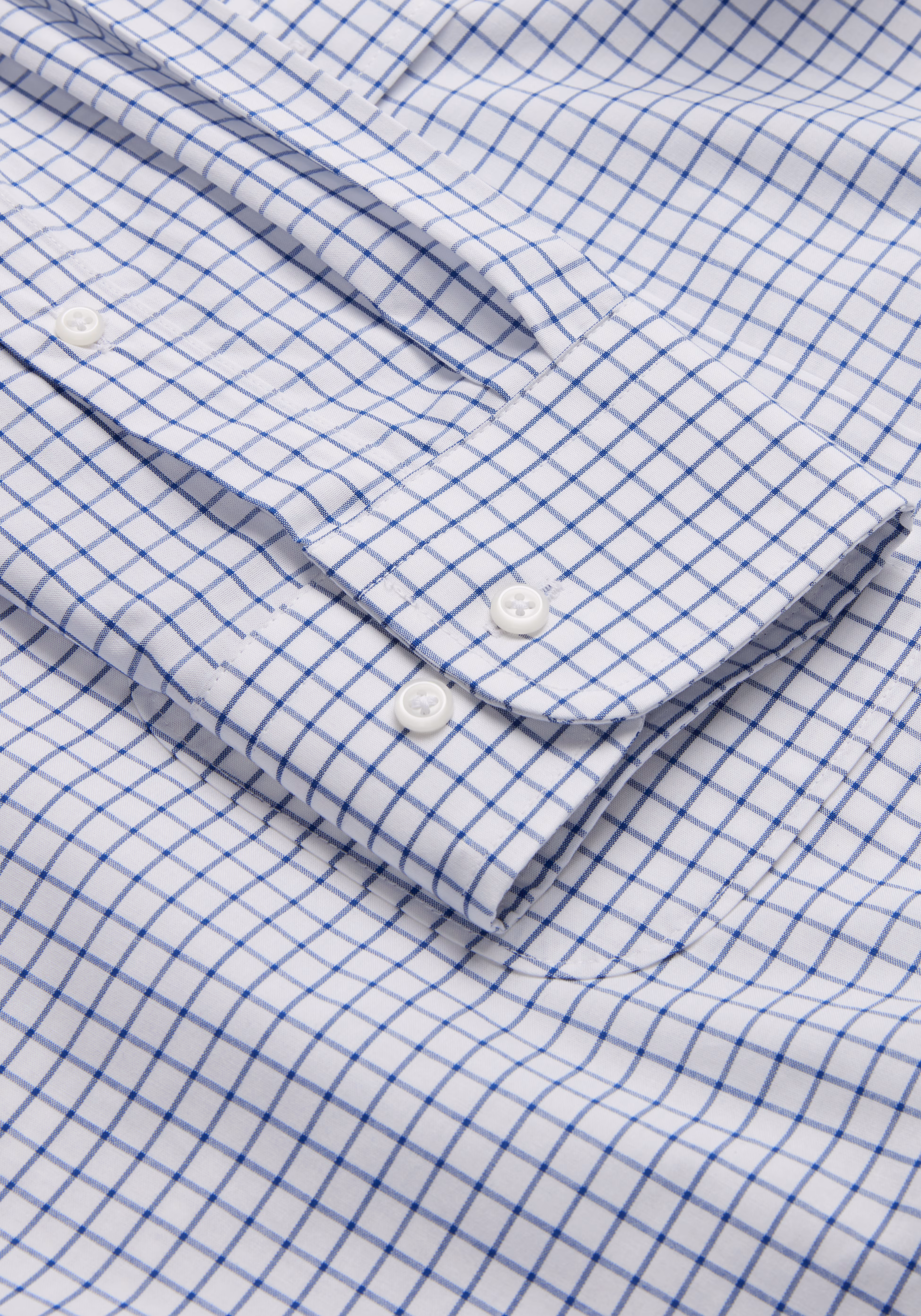 Jos. A. Bank Traditional Fit Windowpane Plaid Dress Shirt - Big & Tall