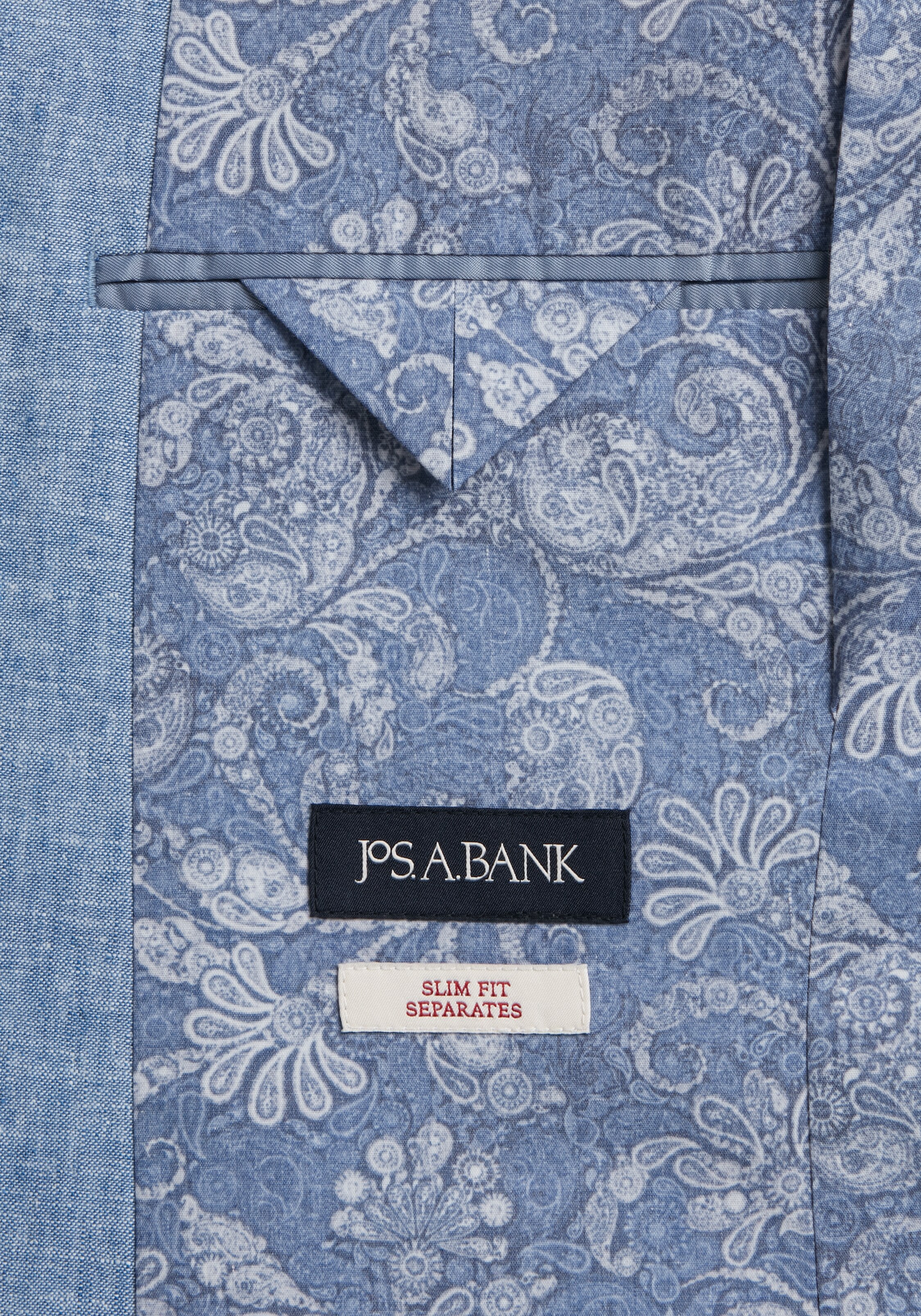 Jos. A. Bank Slim Fit Linen Blend Suit Separate Jacket - Big & Tall