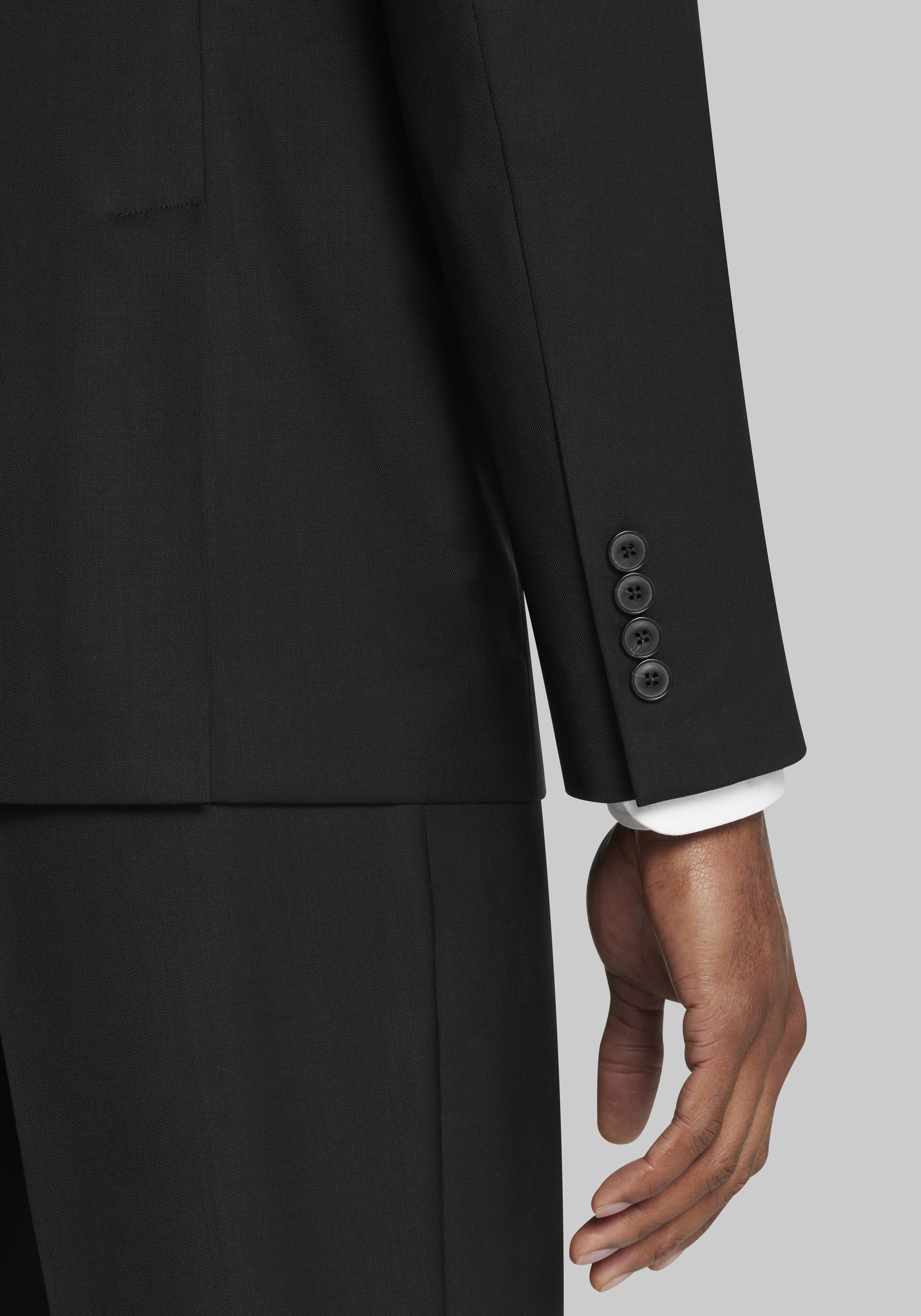 Traveler Tailored Fit 100% Italian Wool Suit