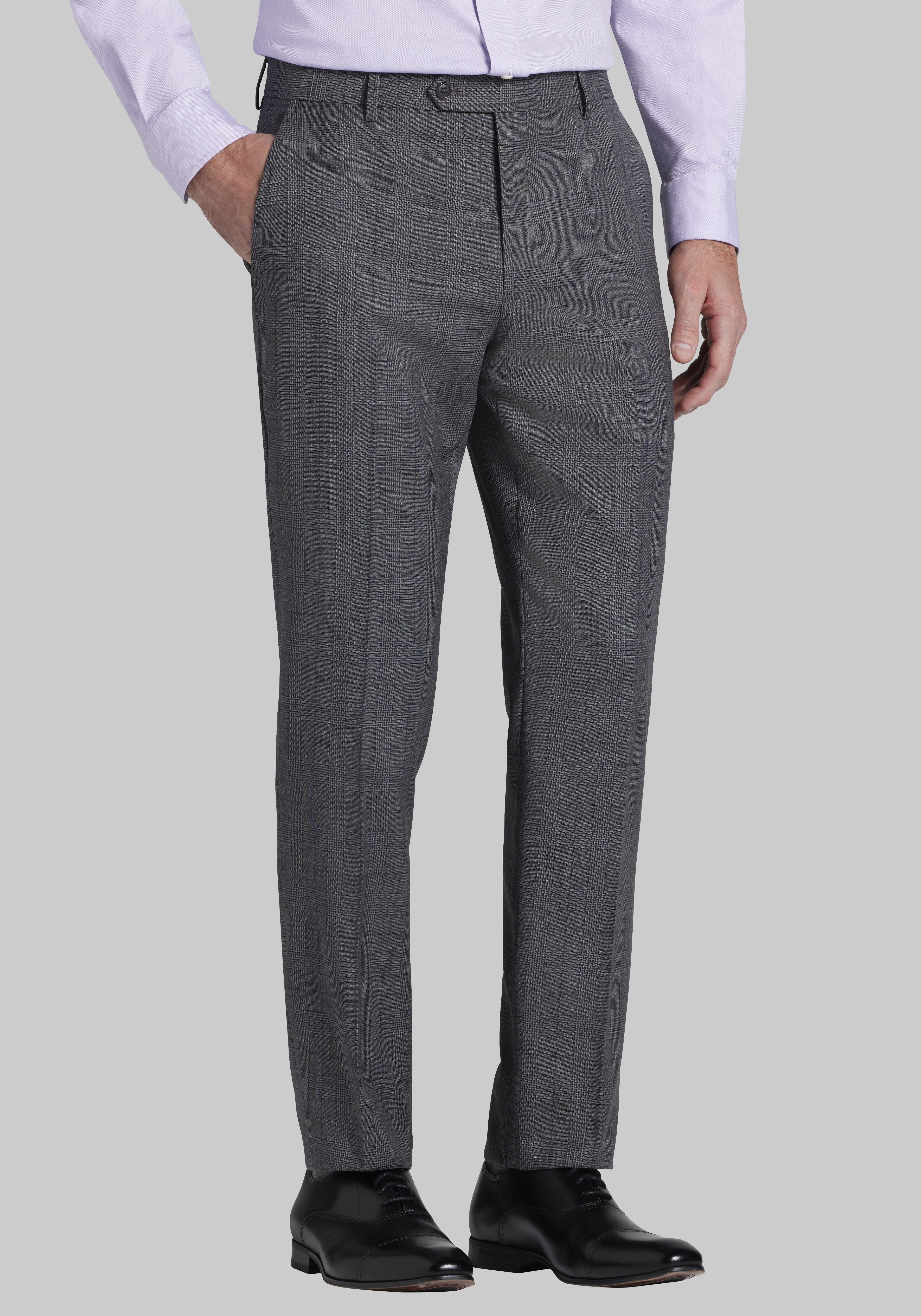 Jos. A. Bank Slim Fit Glen Plaid Suit
