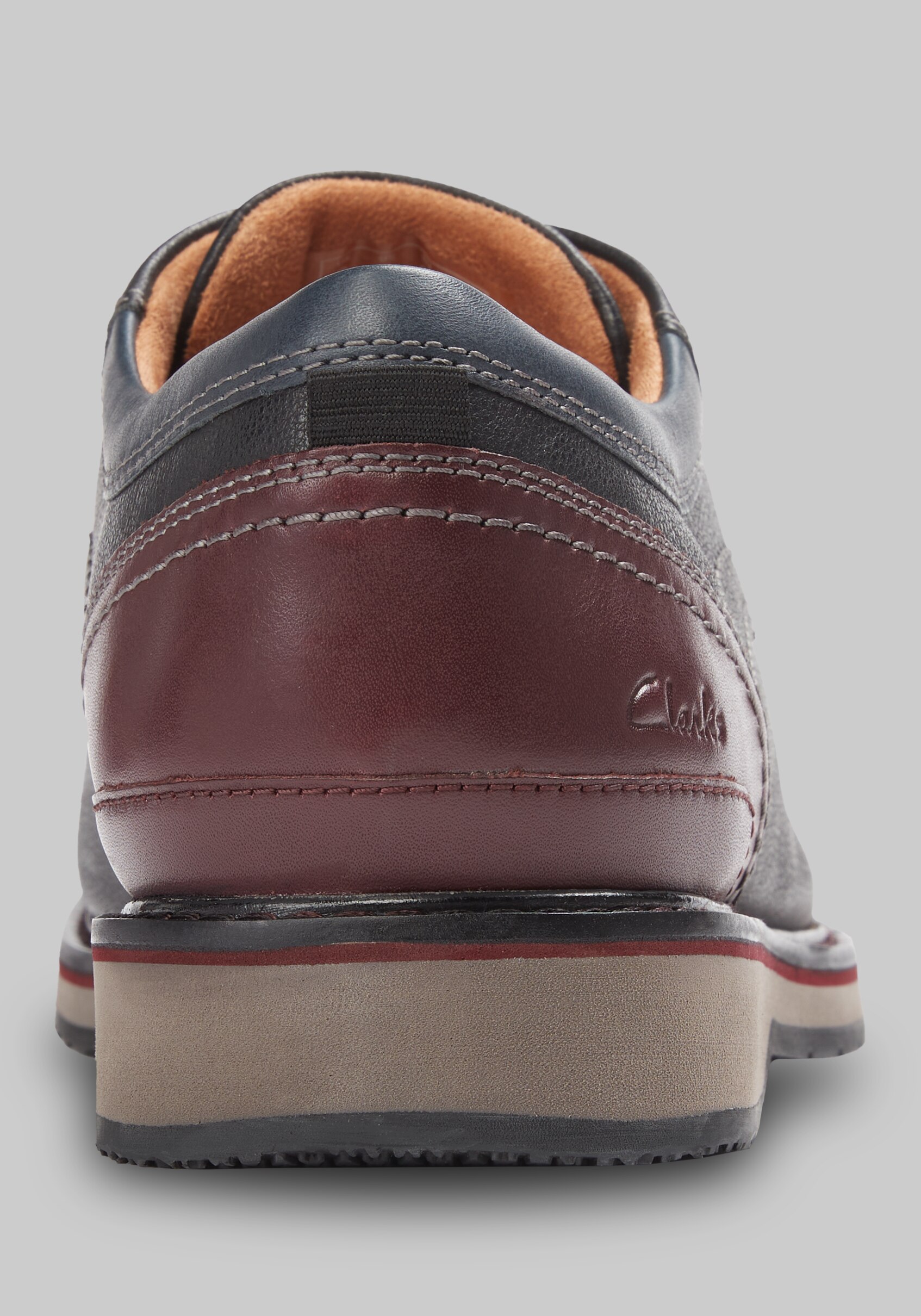 Clarks Monahan Plain Toe Oxfords