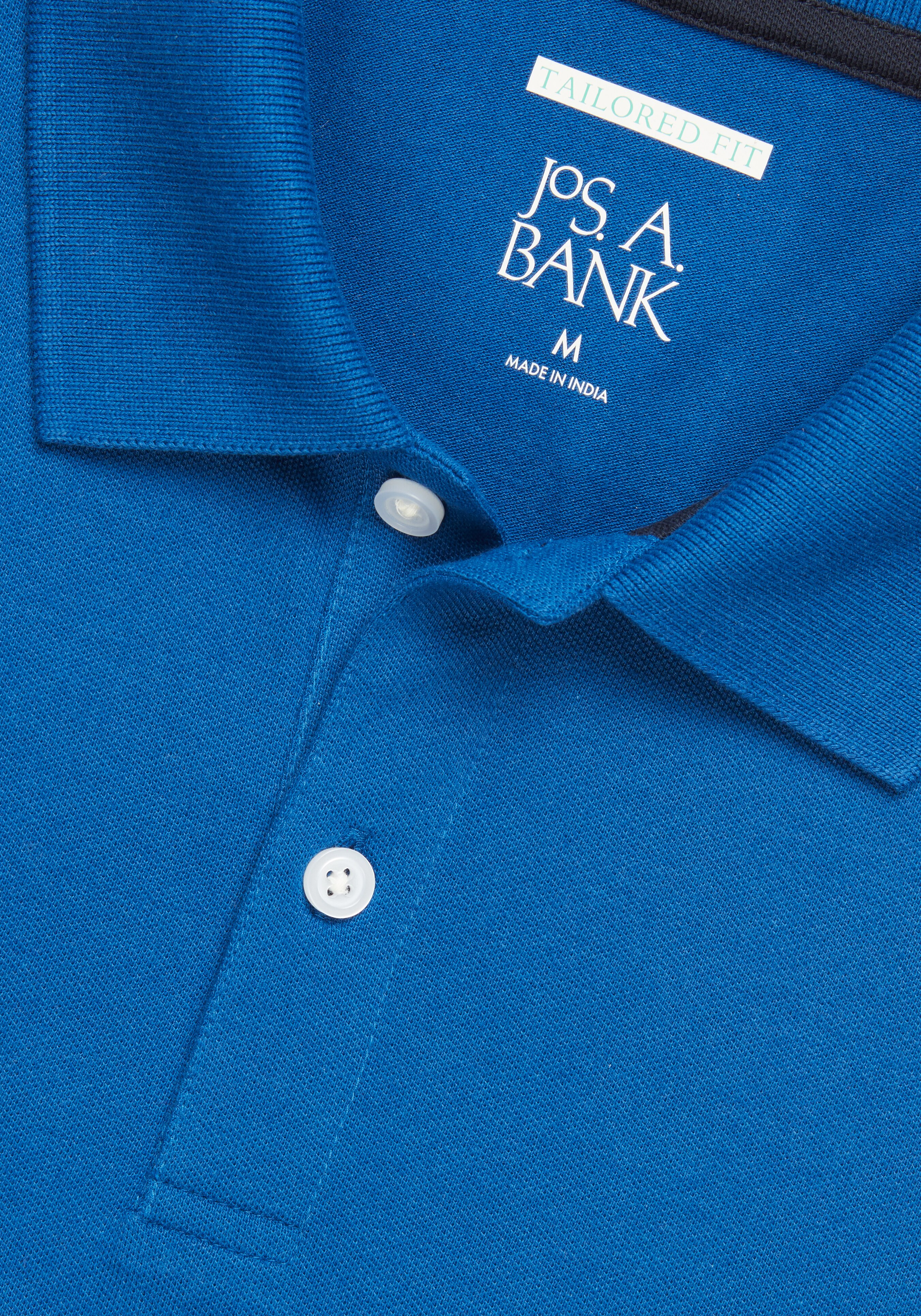 Jos. A Bank Tailored Fit Comfort Stretch Pique Polo - Big & Tall