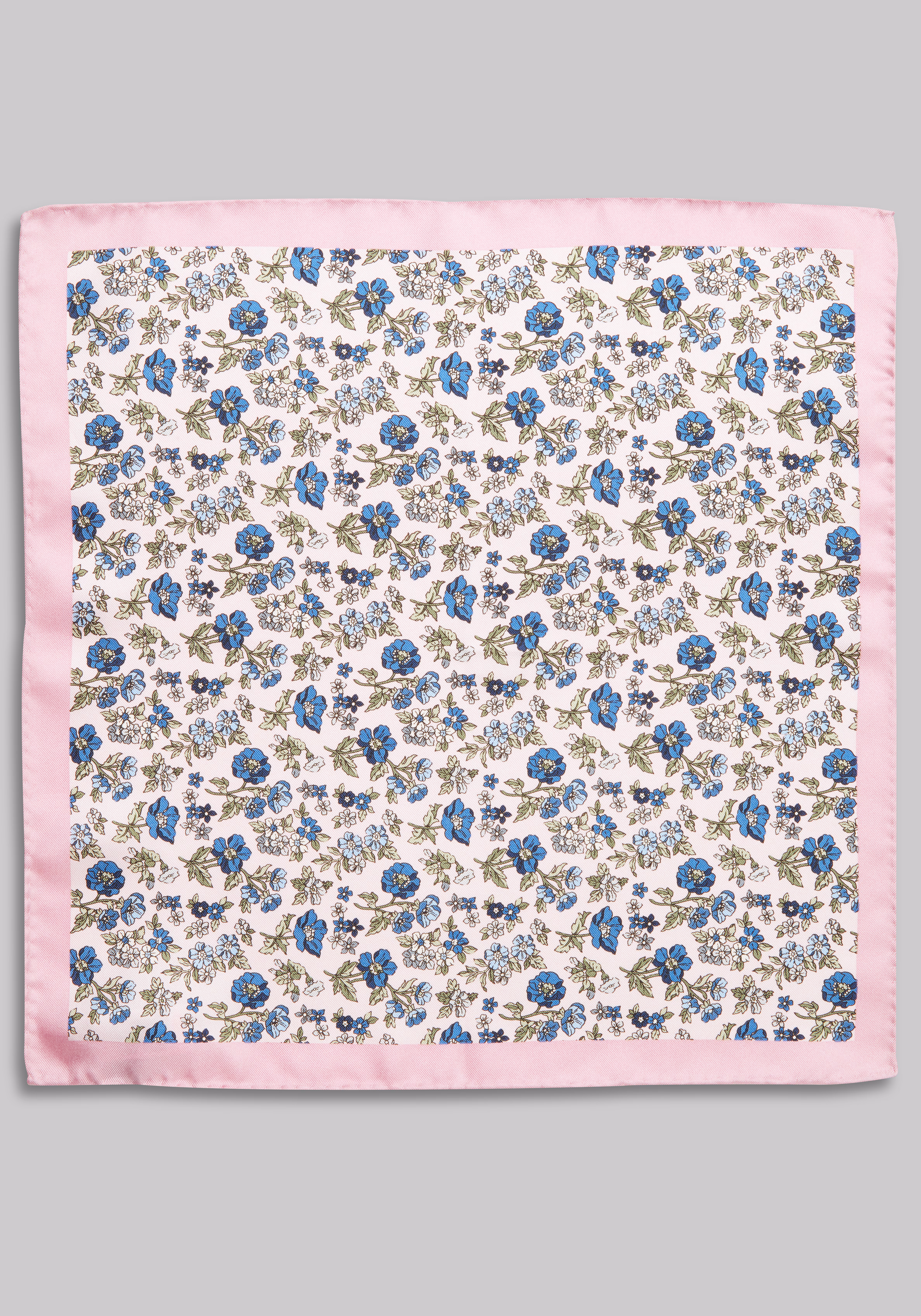 Jos. A. Bank Tossed Flowers Pocket Square