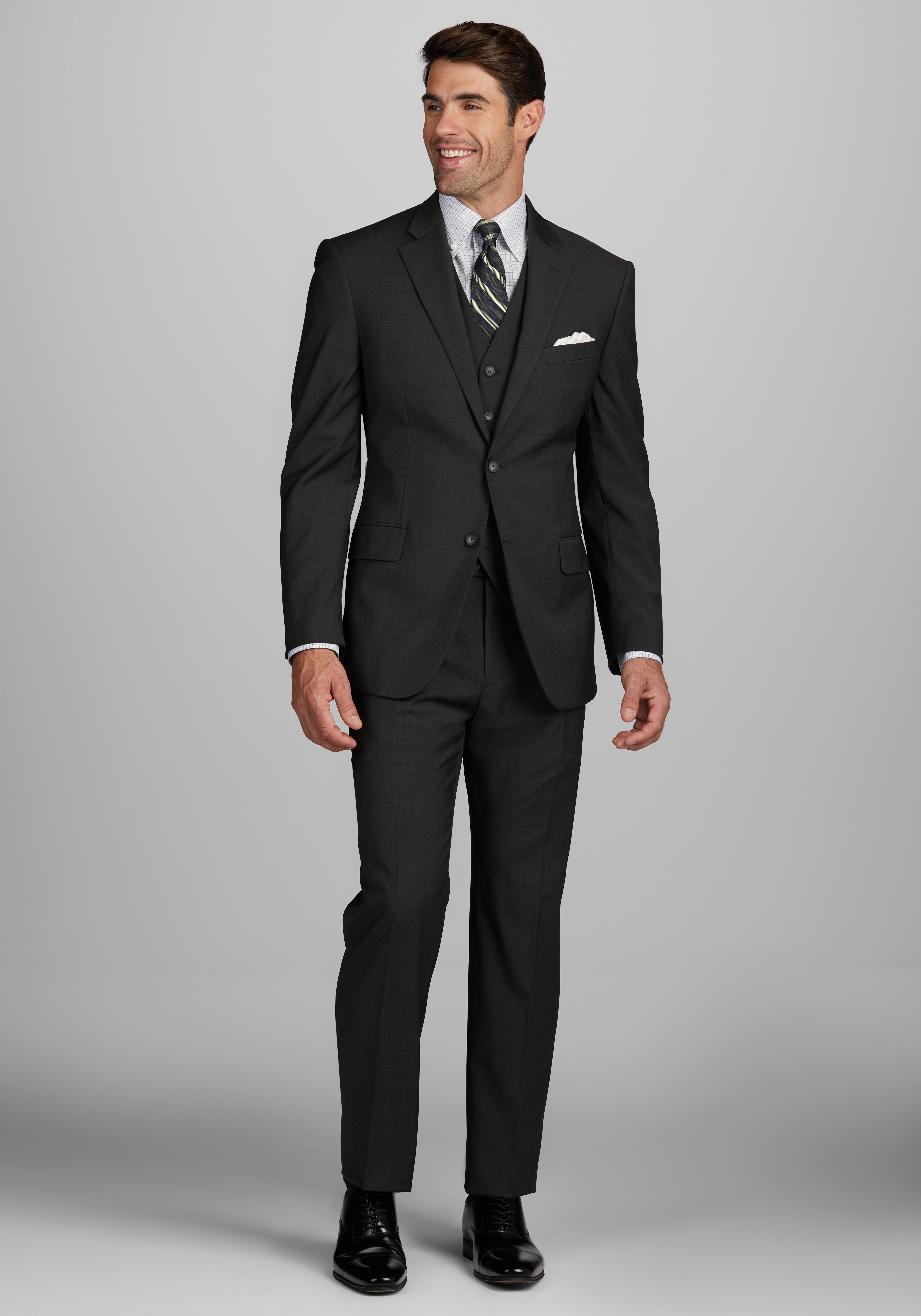 Traveler Performance Collection Tailored Fit Suit Separates Jacket