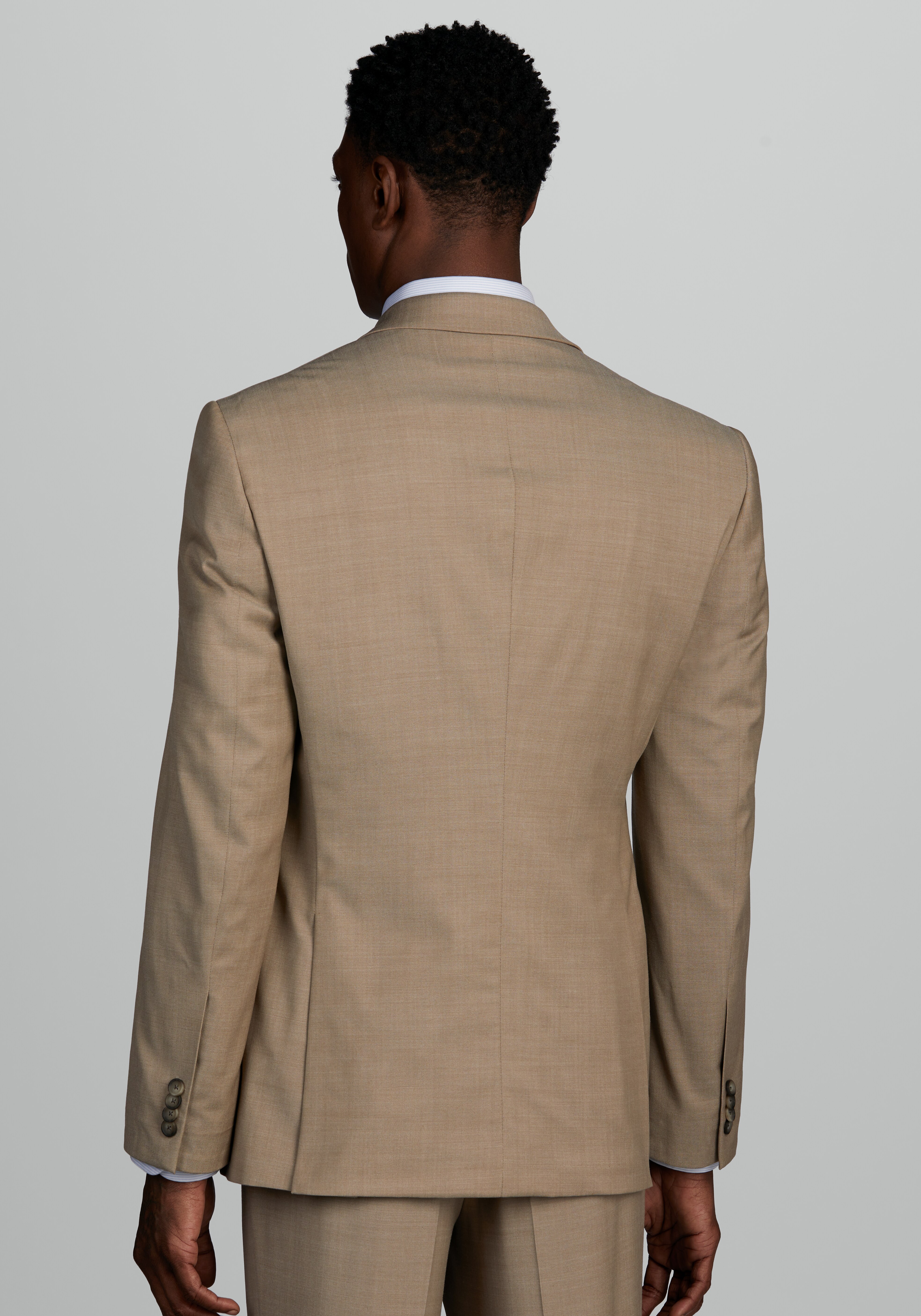 Traveler Performance Collection Tailored Fit Wool Blend Suit