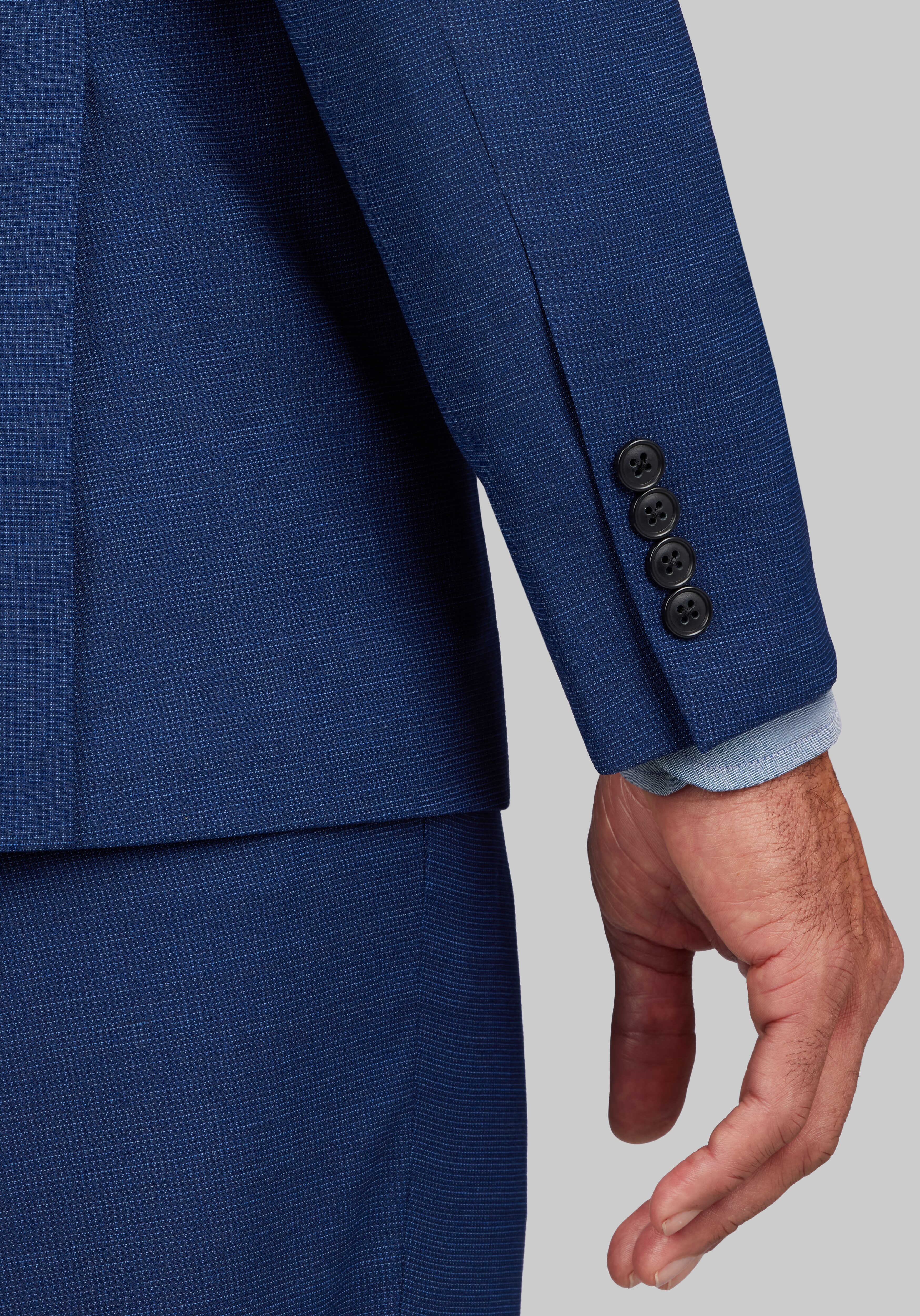 Jos. A. Bank Traditional Fit Wool Blend Suit Separate Jacket - Big & Tall