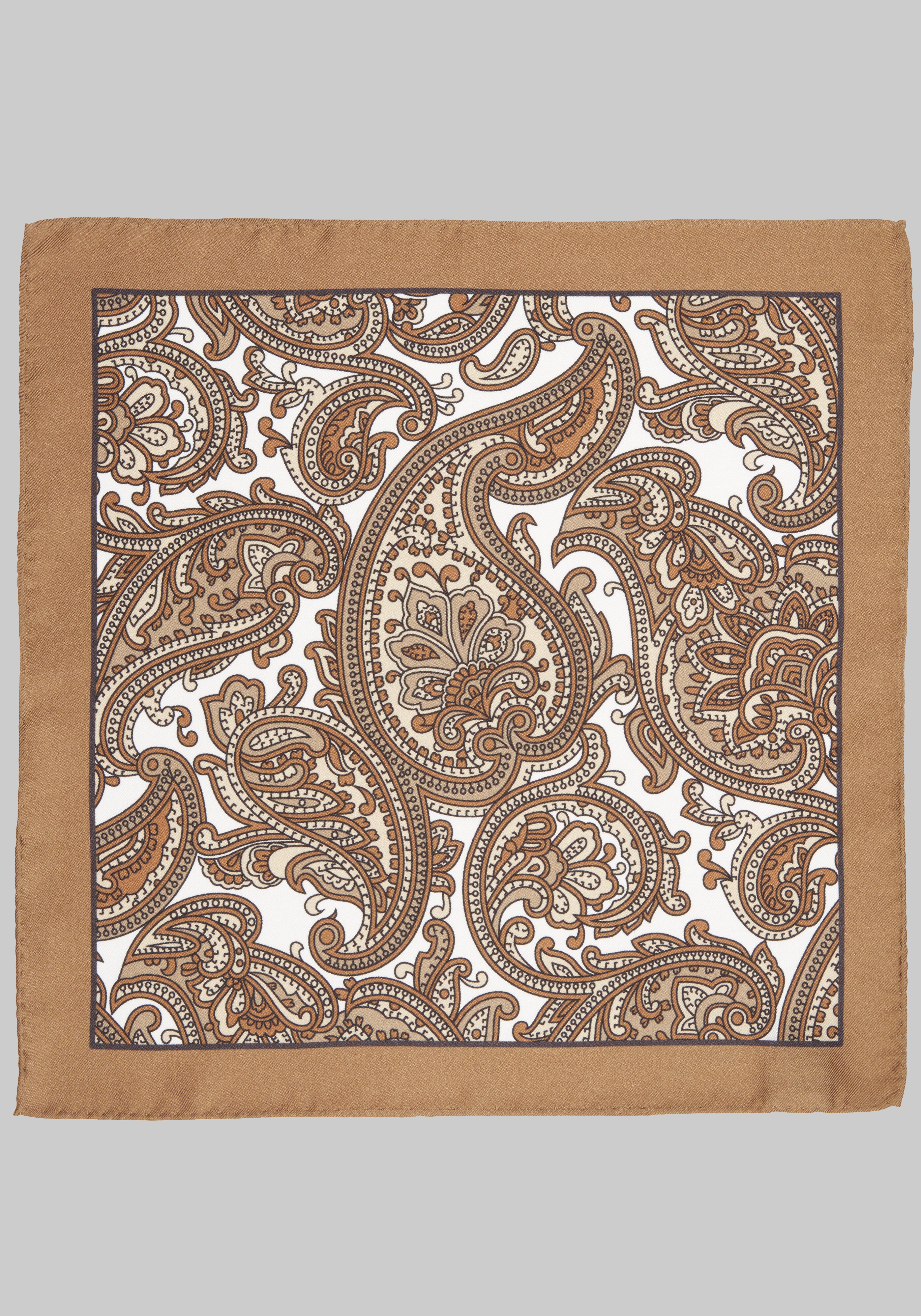 Jos. A. Bank Popping Paisley Silk Pocket Square