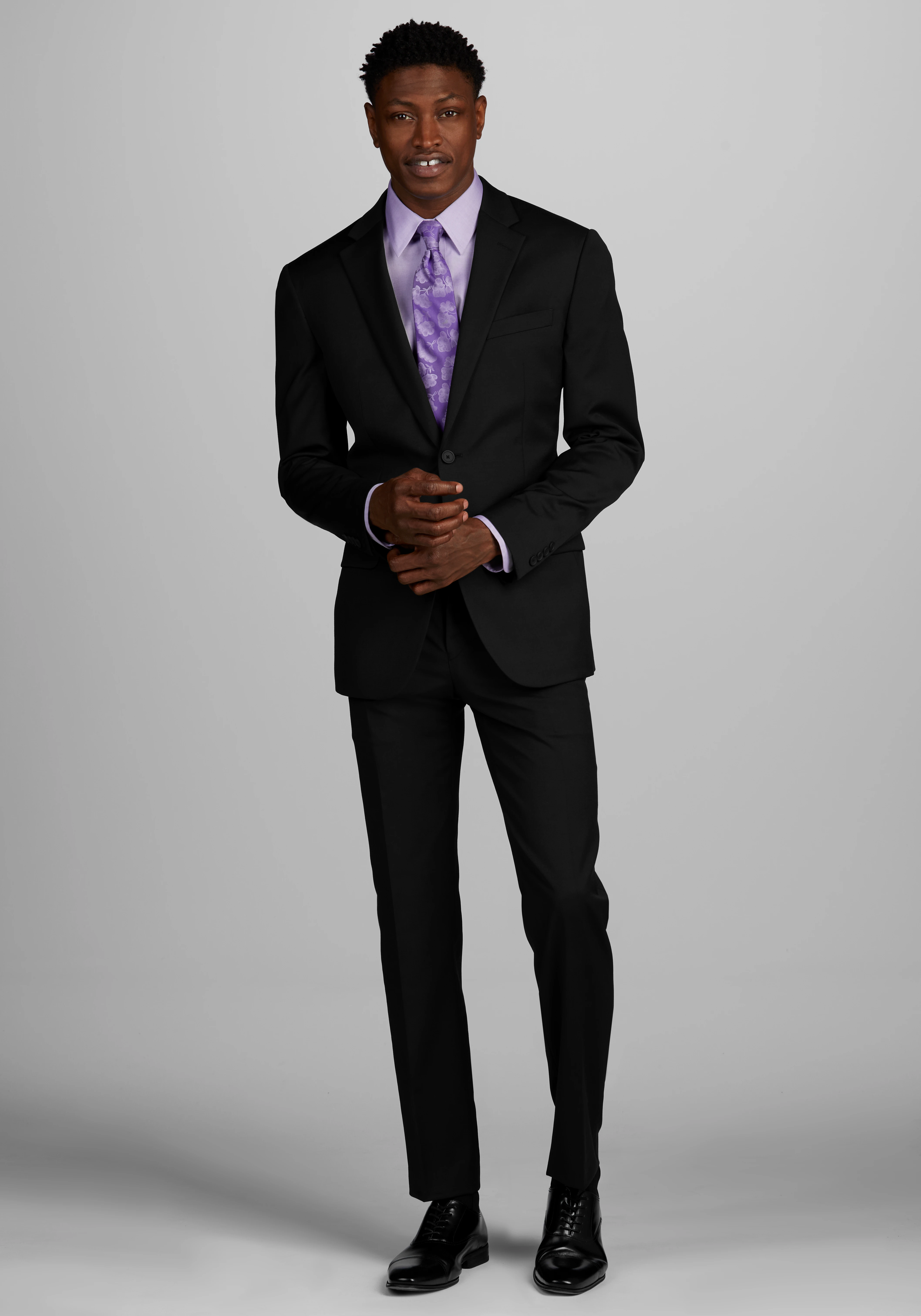 Traveler Performance Collection Slim Fit Suit Separate Solid Jacket - Big & Tall