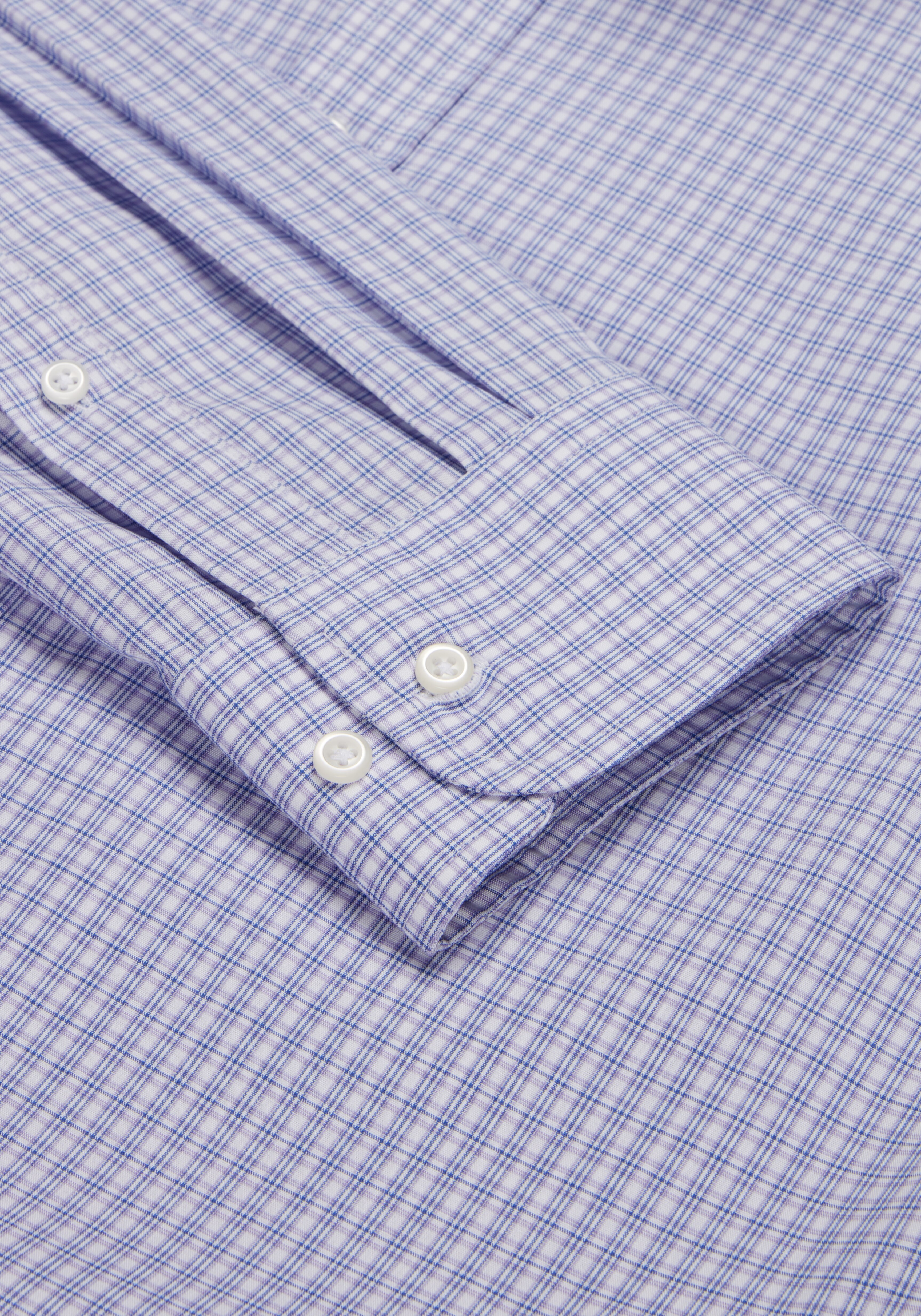 Jos. A. Bank Slim Fit Spread Collar Check Dress Shirt