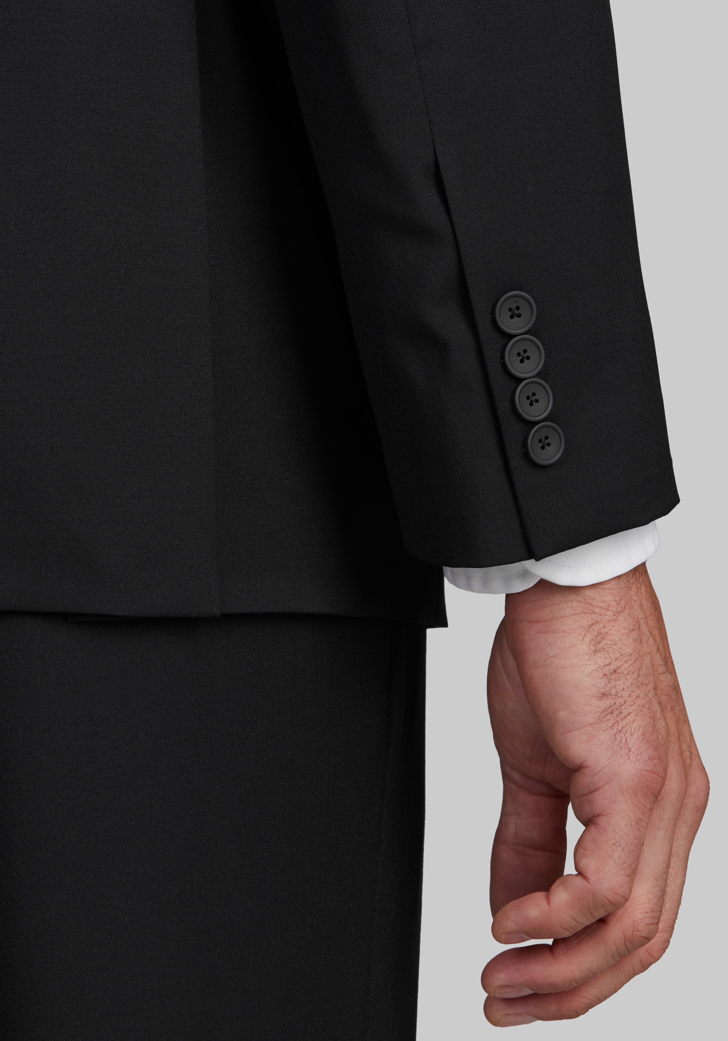 Traveler Performance Collection Tailored Fit Wool Blend Suit