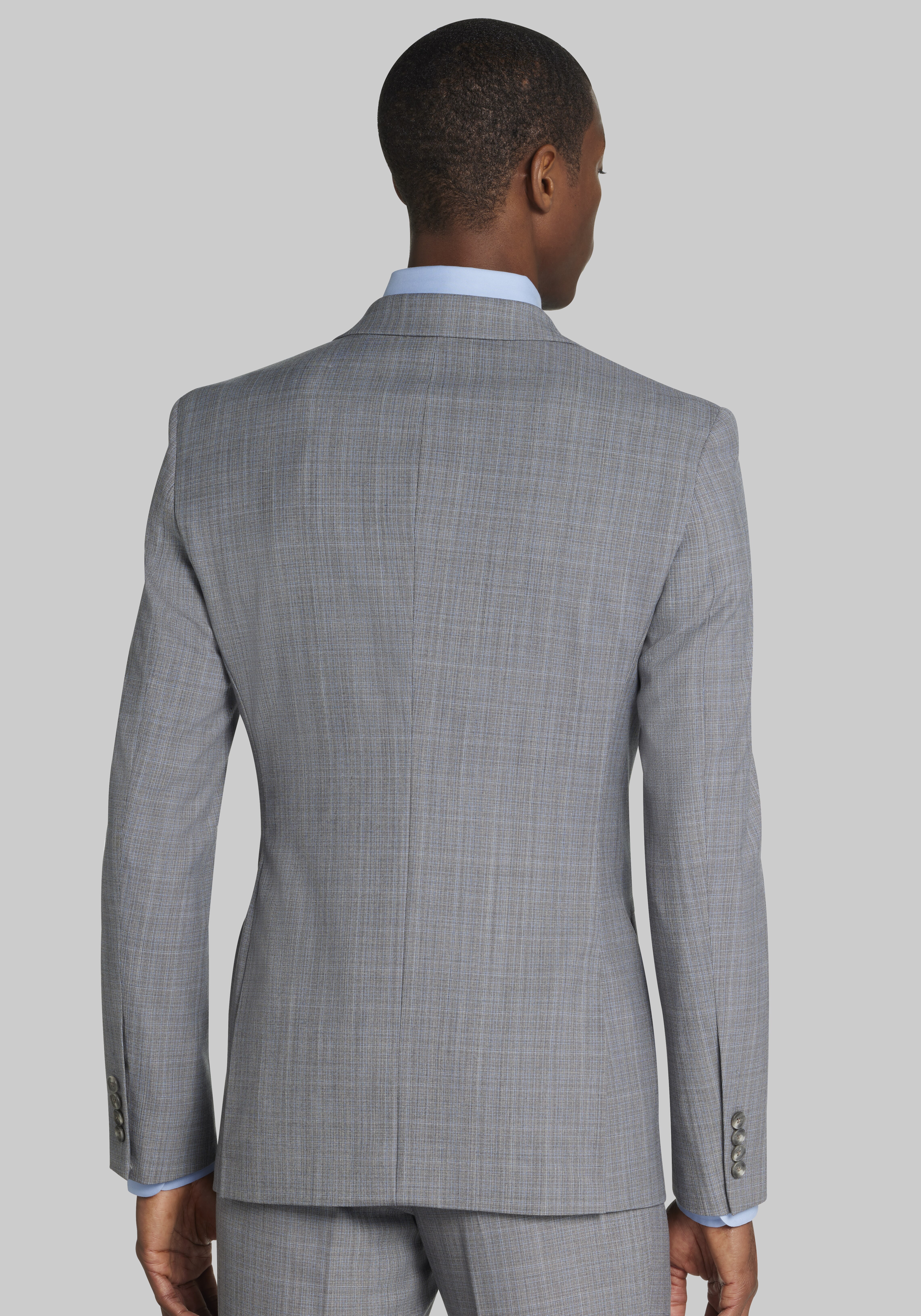 Jos. A. Bank Slim Fit Plaid Suit