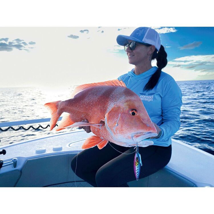 Nomad Women's Hooded Technical Fishing Shirt Teal