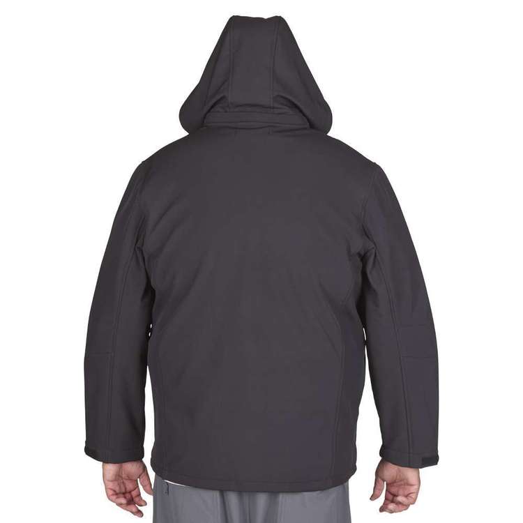 Cape Men's Zephyr Hooded Fleece Jacket Jet Black