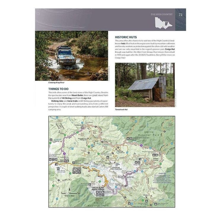 Hema Victoria High Country Atlas & Guide Multicoloured