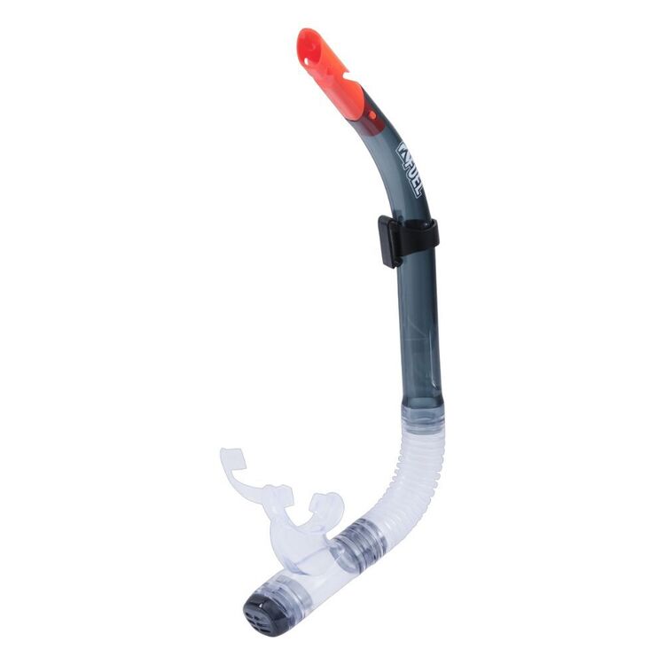 Fuel Snorkel Set 2 Piece Adult Black Transparent Black