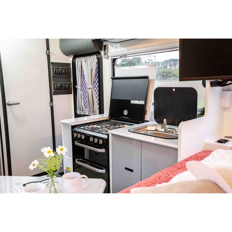 Austrack Gibb 16B Series 3 Hybrid Camper Grey