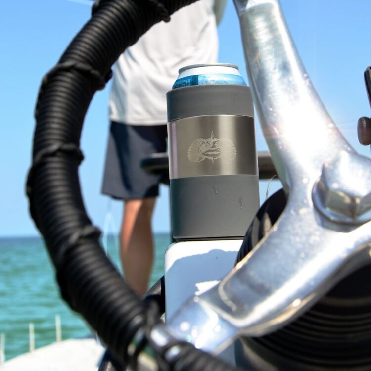 Toadfish Non-Tipping Can Cooler Graphite