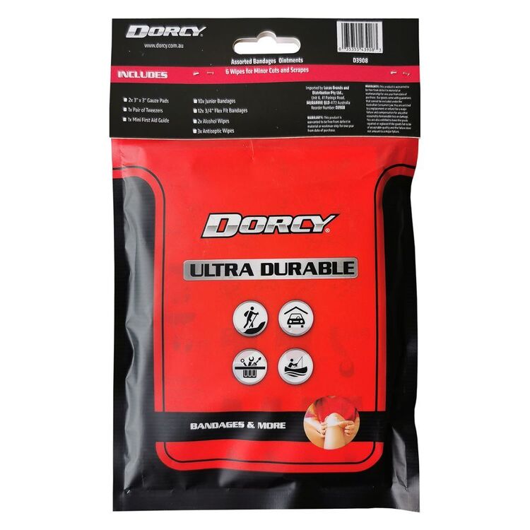 Dorcy First Aid Kit Red