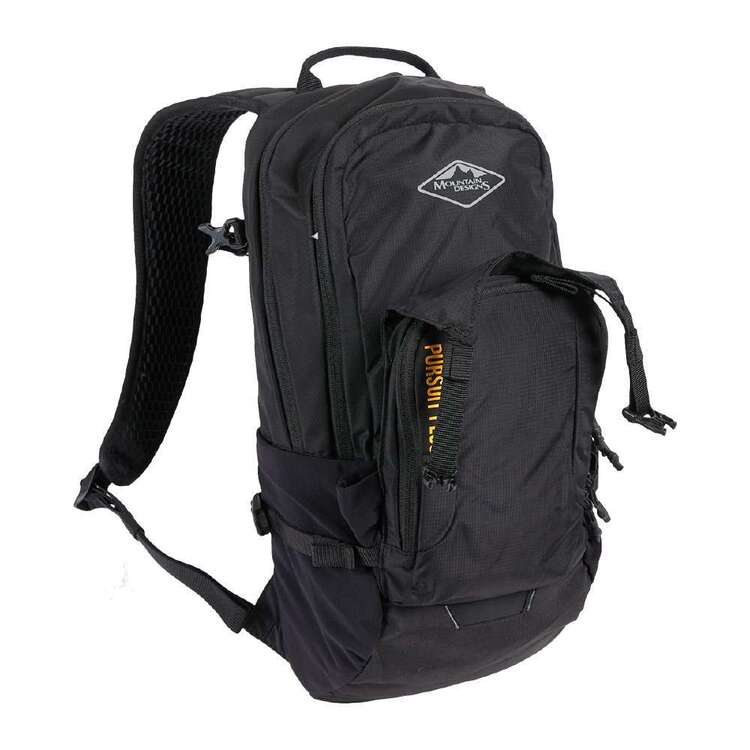 Mountain Designs Pursuit Plus 12 Hydro Pack Black 12 L