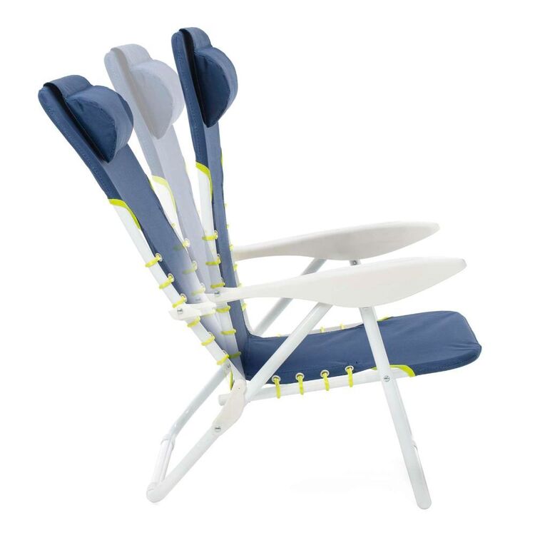 Life! Unwind Beach Chair Navy