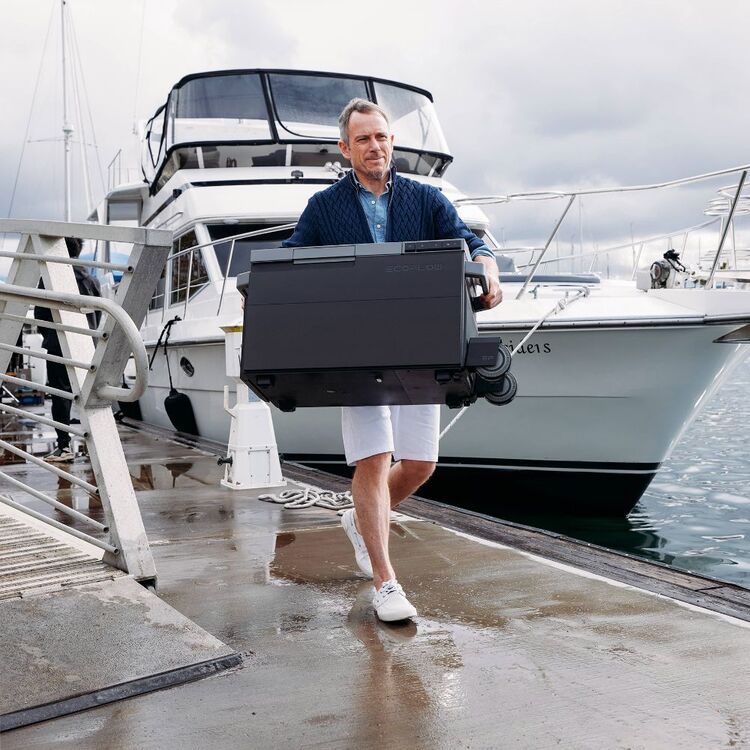 EcoFlow 38L Glacier Dual Zone Portable Camping Fridge Freezer with Ice Maker