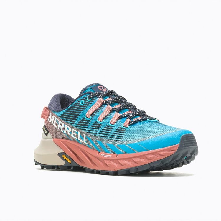 Merrell Women's Agility 4 Peak Gore-Tex Low Trail Shoes Atoll & Sedona