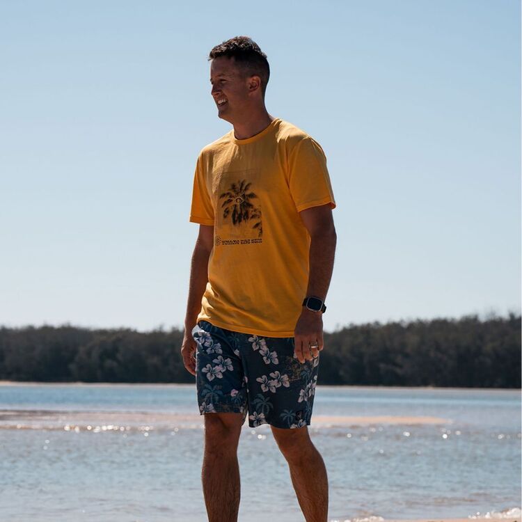 Body Glove Men's Follow Tee Golden Cob