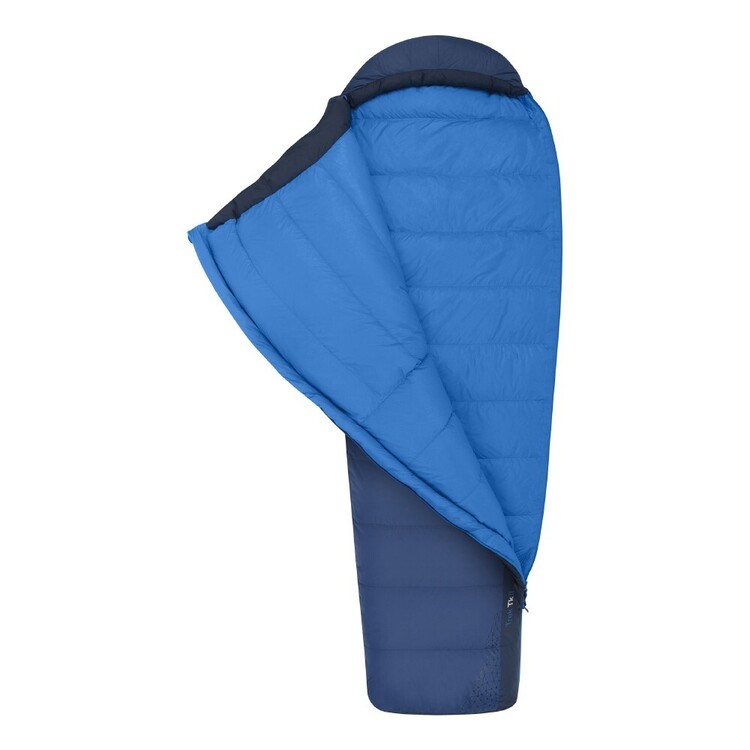 Sea To Summit Trek II Down -8° Sleeping Bag Regular Blue Denim Navy