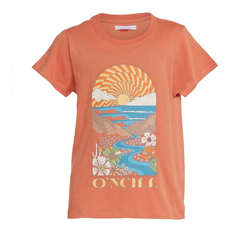 O'Neill Youth Girls Sandbar Tee Tawny Orange