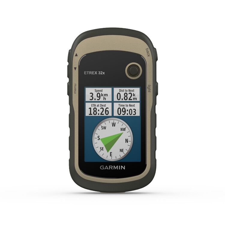 Garmin eTrex 32x Rugged Handheld GPS with Compass and Barometric Altimeter Black