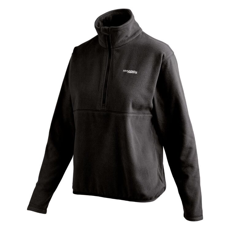 Mountain Designs Women's Gambell Half Zip Fleece Black
