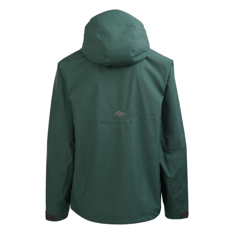 Mountain Designs Men's Stratus Rain Jacket Trekking Green